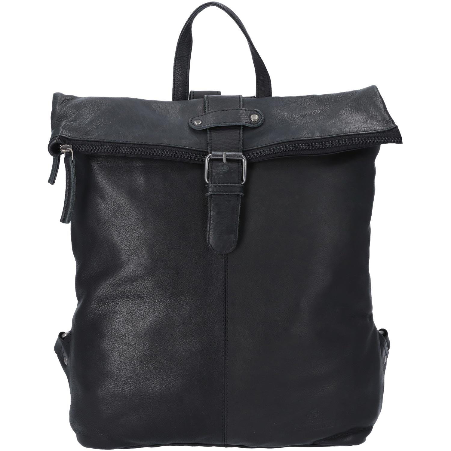 The Skandinavian Brand Lady Backpack Washed Leather schwarz