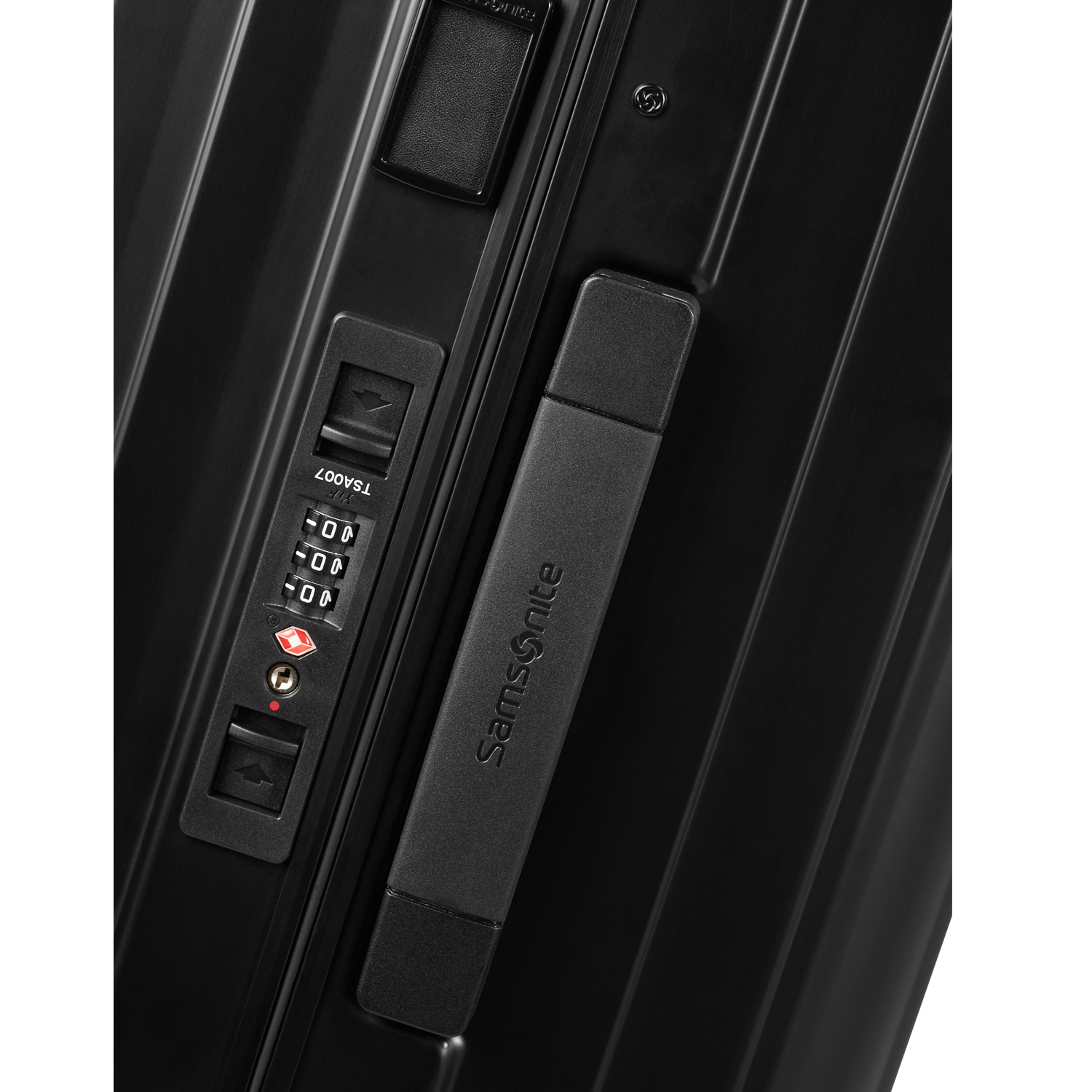 Samsonite Trolley mit 4 Rollen 76cm Lite-Box Aluminium Black Abbildung 6