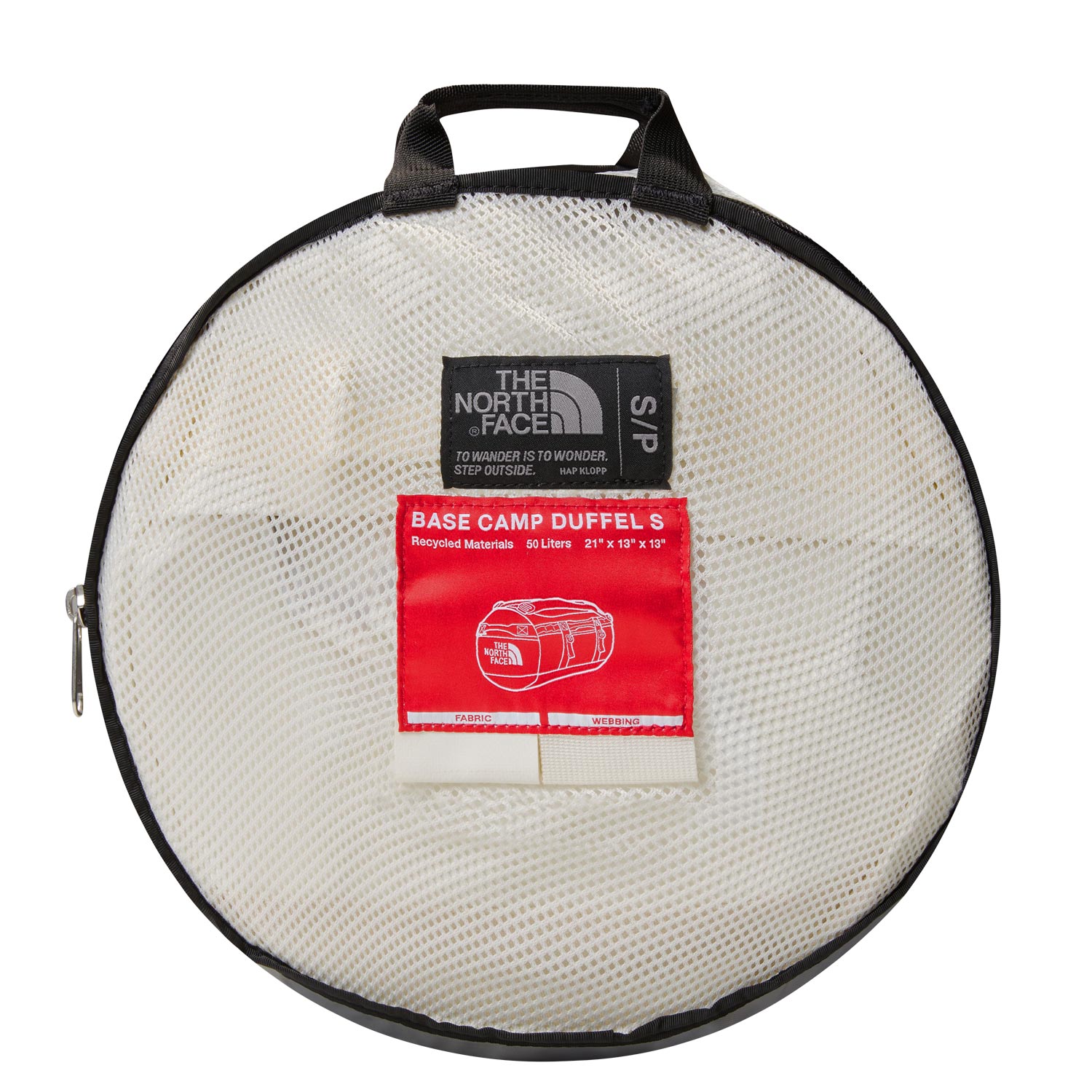 The North Face Reisetasche/Rucksack Base Camp Duffel S White Dune-TNF White