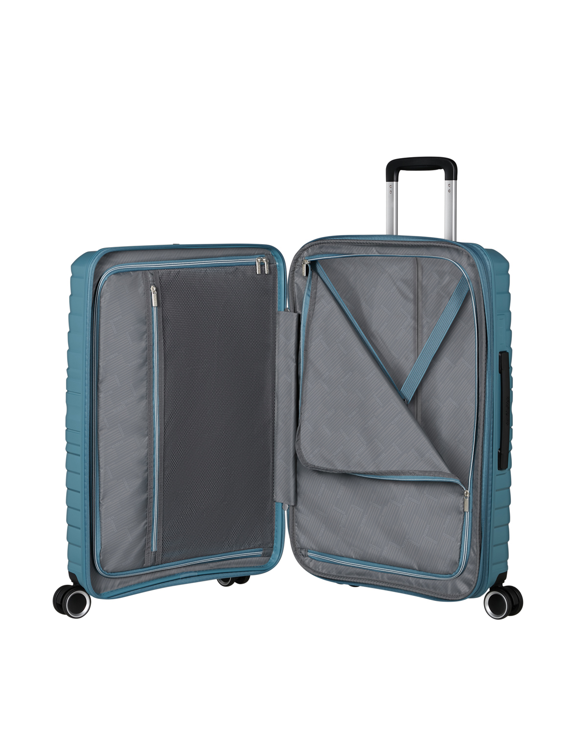 American Tourister Trolley mit 4 Rollen 67 cm Flytwist storm blue Abbildung 5