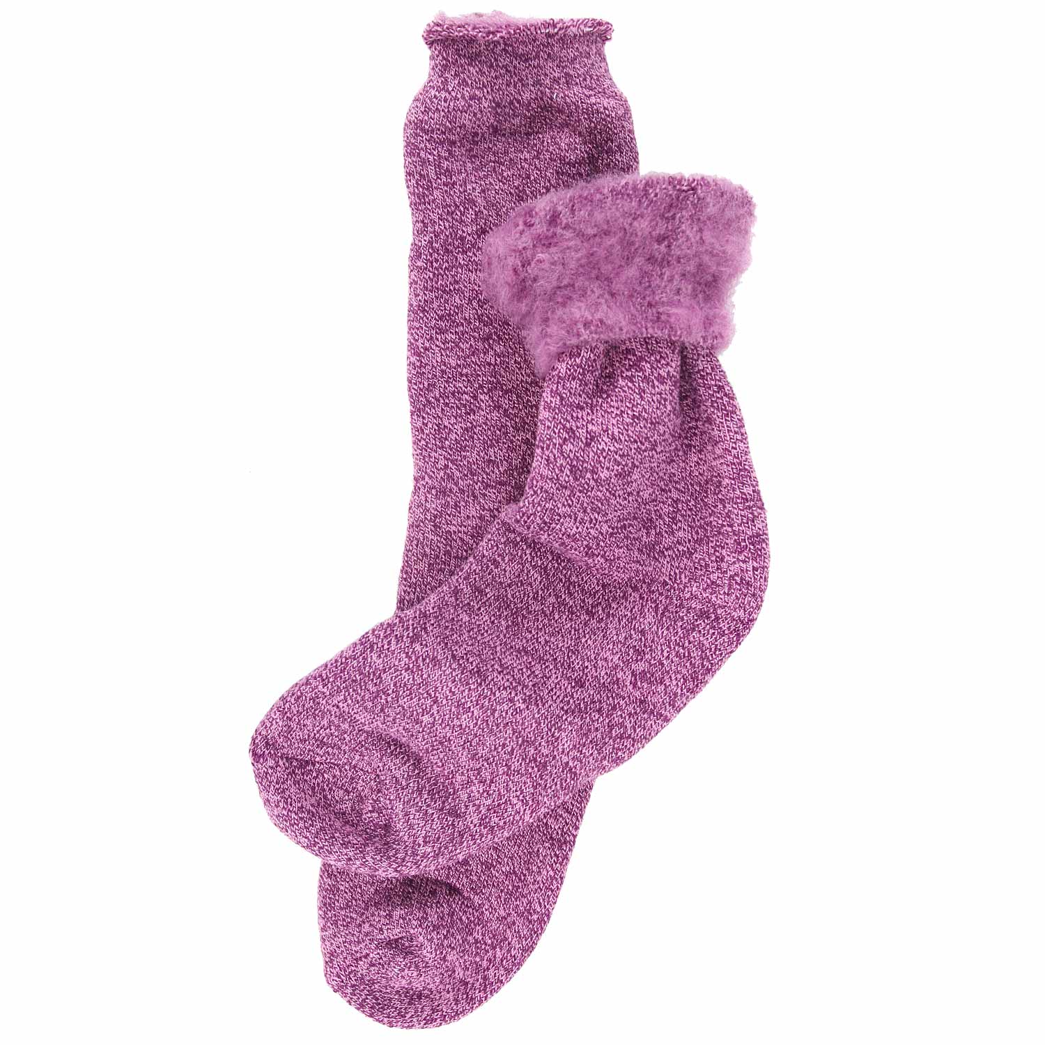 Antonio Damen Thermo Socken 35-38  Purple Abbildung 1