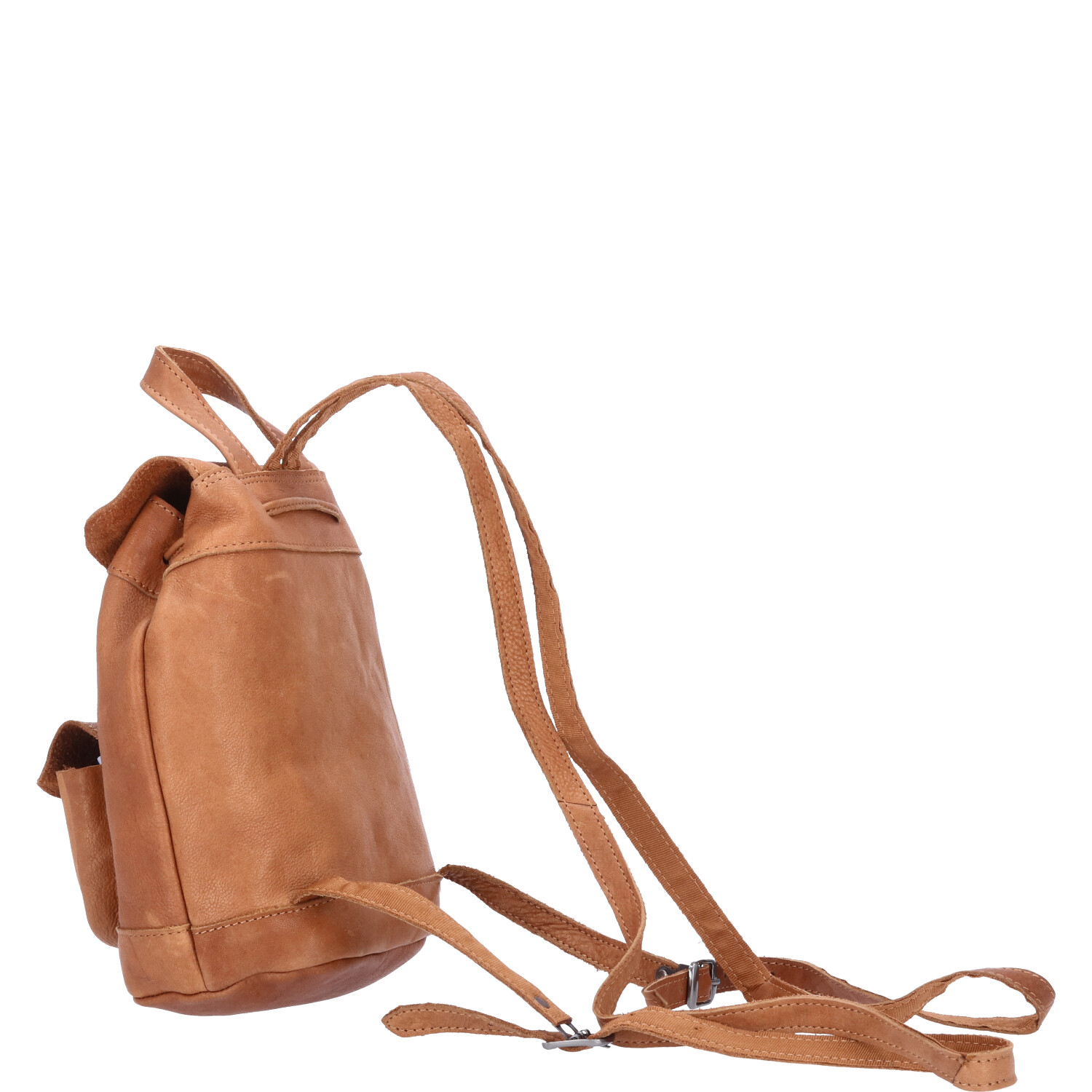 The Skandinavian Brand Damen Lederrucksack mini Style  Cognac