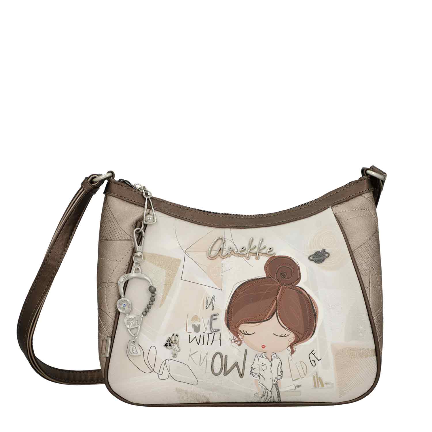 Anekke Damen Umhängetasche Bolso Bandolera multicolour Abbildung 1