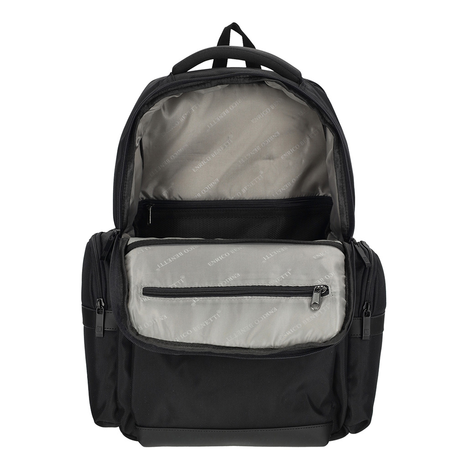 Enrico Benetti Rucksack 17 inch Salford schwarz Abbildung 4