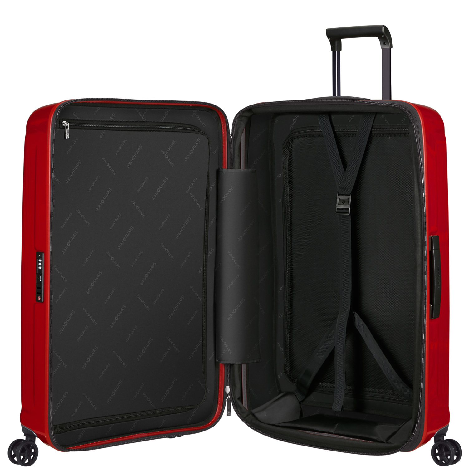 Samsonite 4-Rad Trolley 69cm erw. Nuon metallic red Abbildung 6