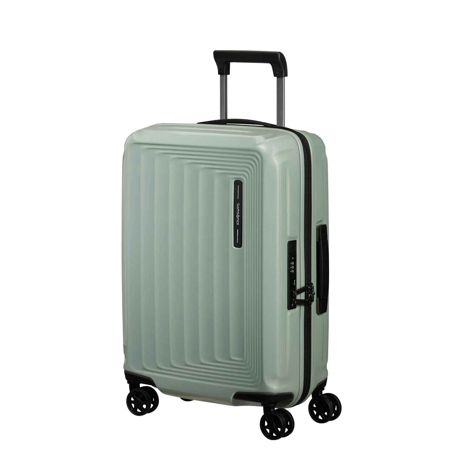 Samsonite 4-Rad Trolley 55cm erw. Nuon Metallic-Mineral-Green Abbildung 1