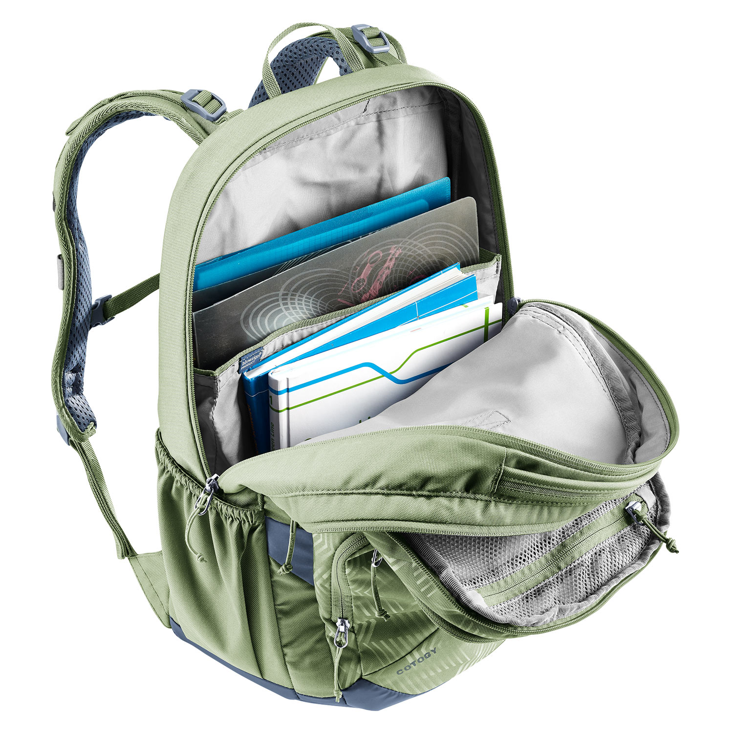 Deuter Schul-/Freizeitrucksack Cotogy grove ripple-grove Abbildung 7