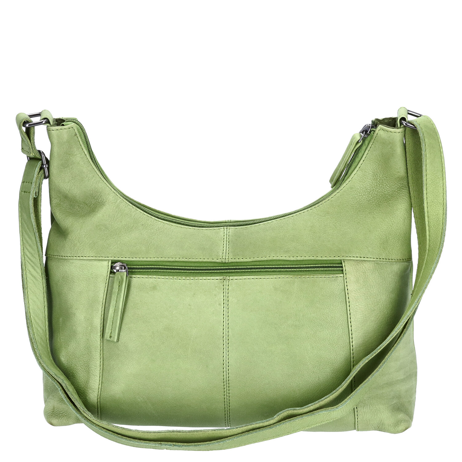The Skandinavian Brand Leder Umhängetasche - Green Abbildung 2