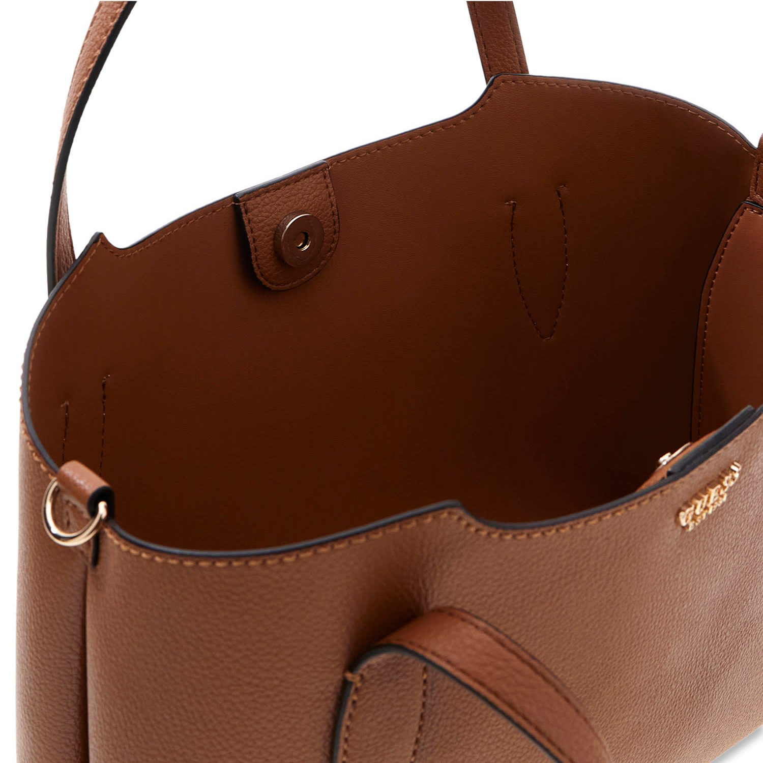 GUESS Damen Handtasche Melody 2 in 1 caramel Abbildung 3