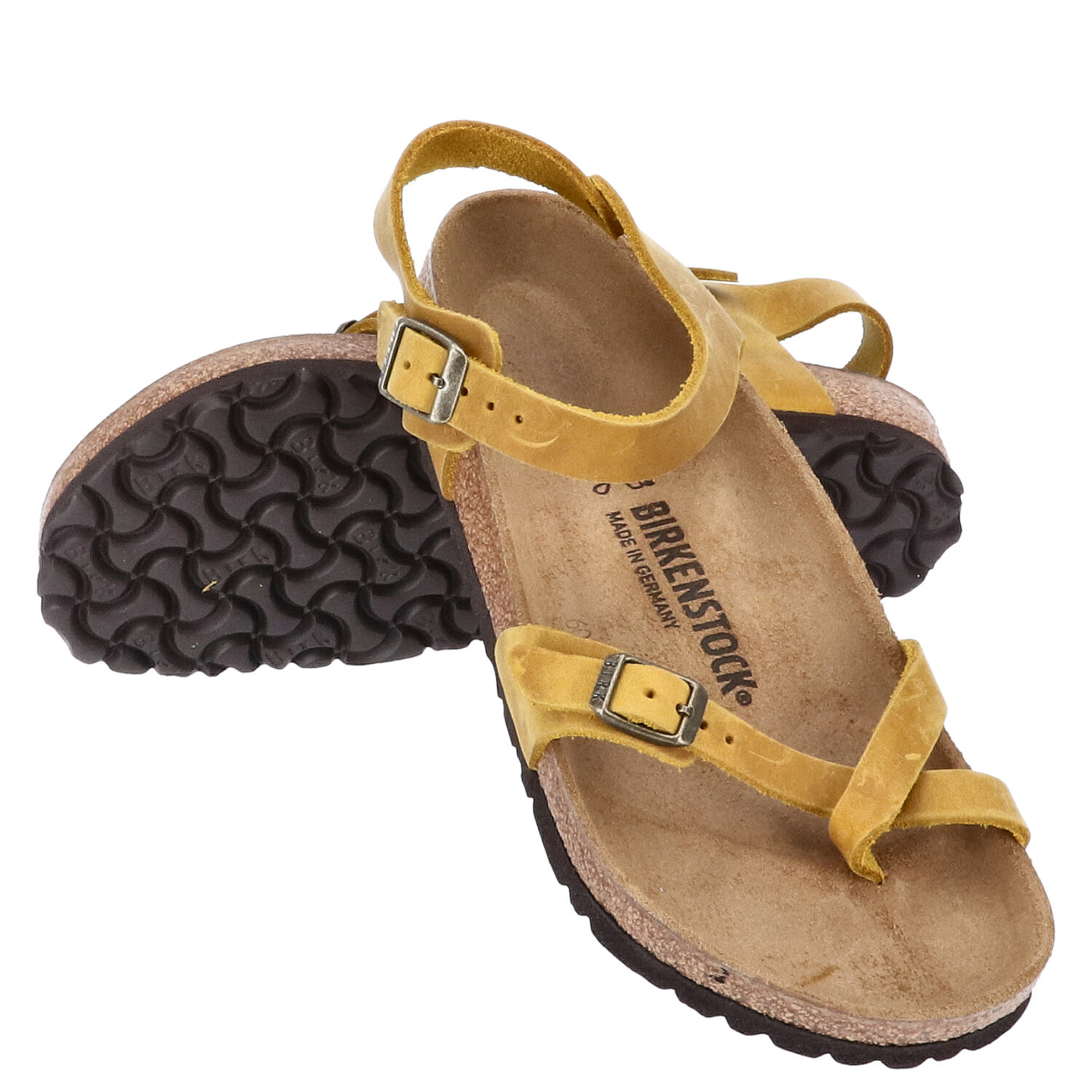 Birkenstock Sandalen Größe 39 Taormina Ochre  