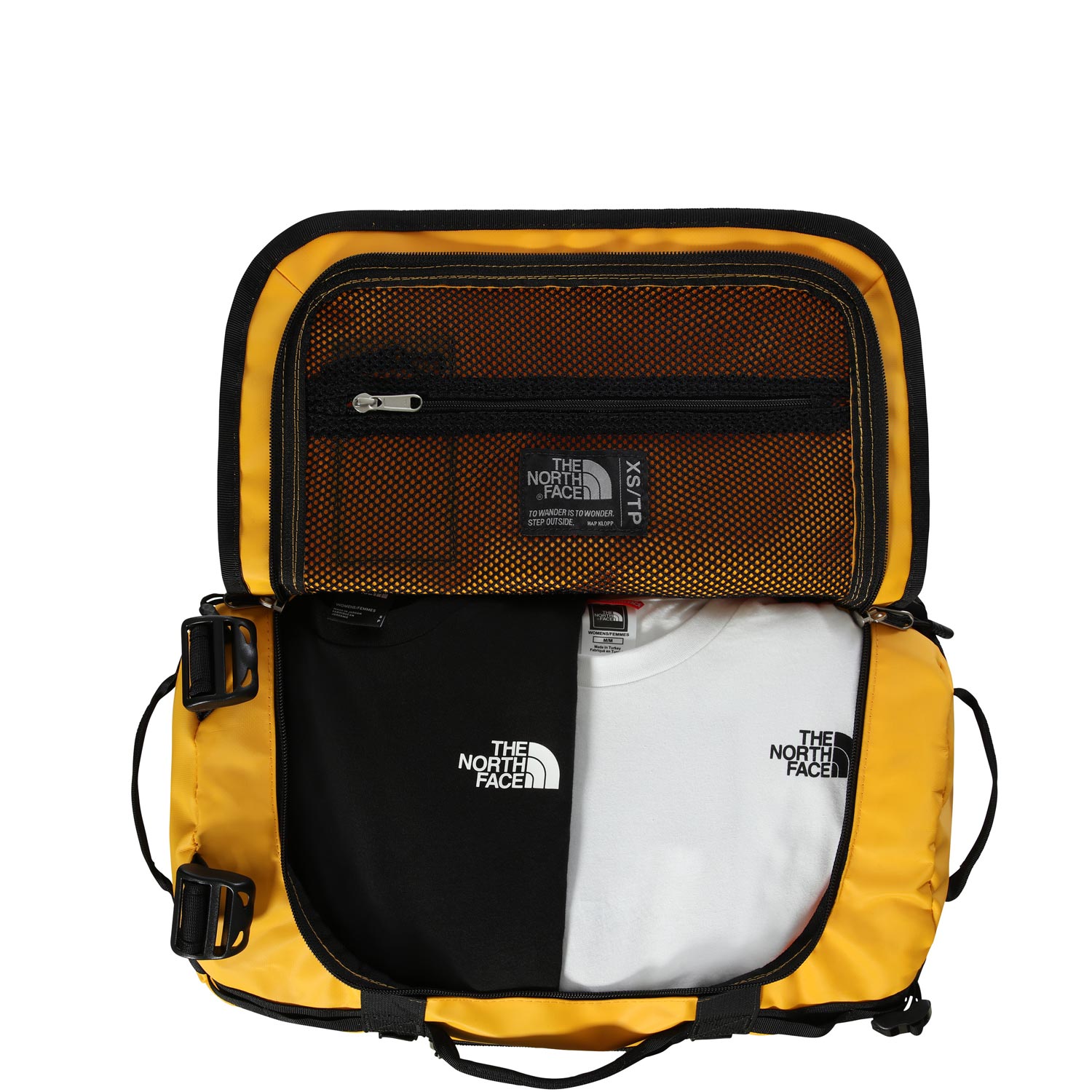 The North Face Reise/-Sporttasche Rucksack Base Camp Duffel XS Summit Gold/Black Abbildung 3