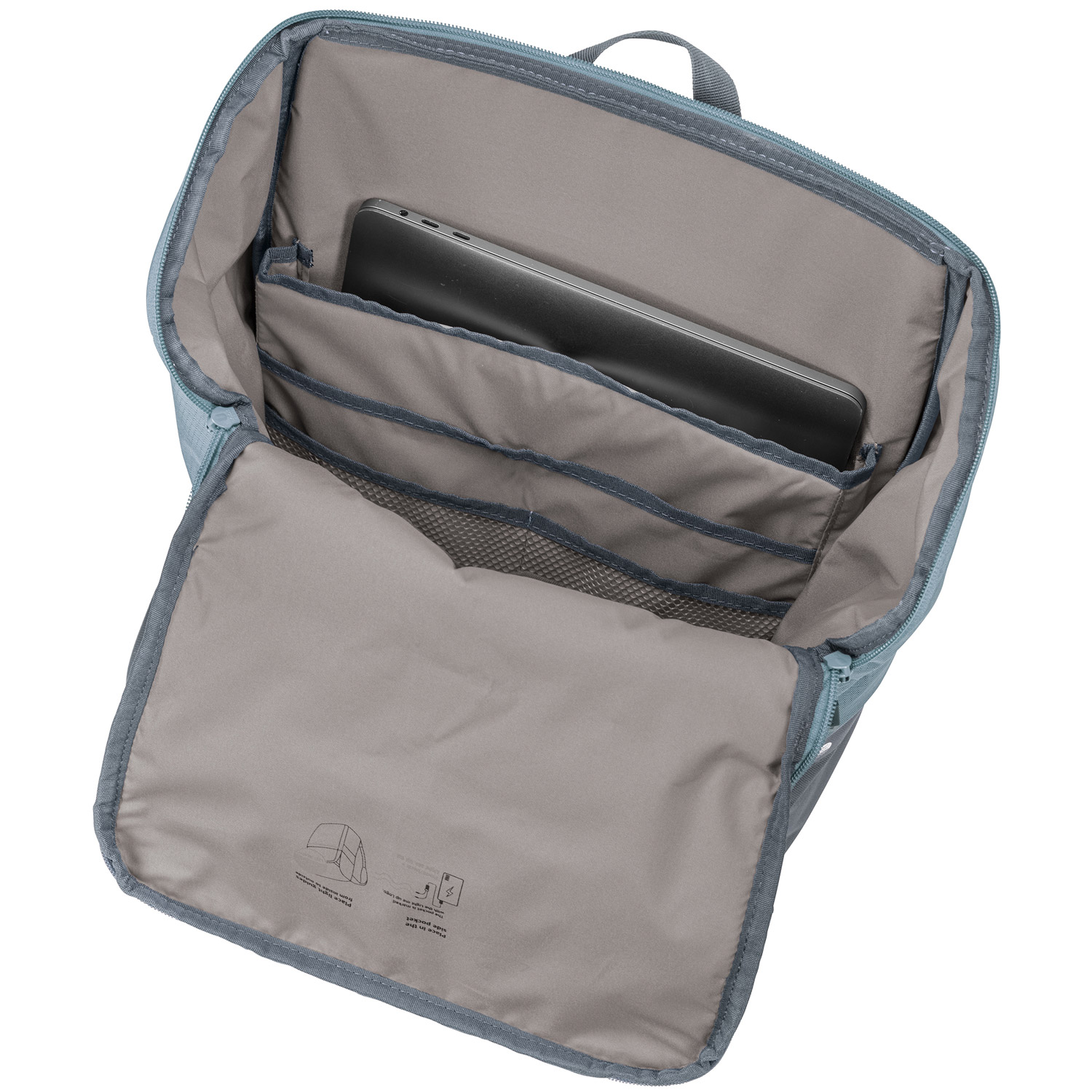 Vaude Laptop/-Tagesrucksack Albali II heron Abbildung 6