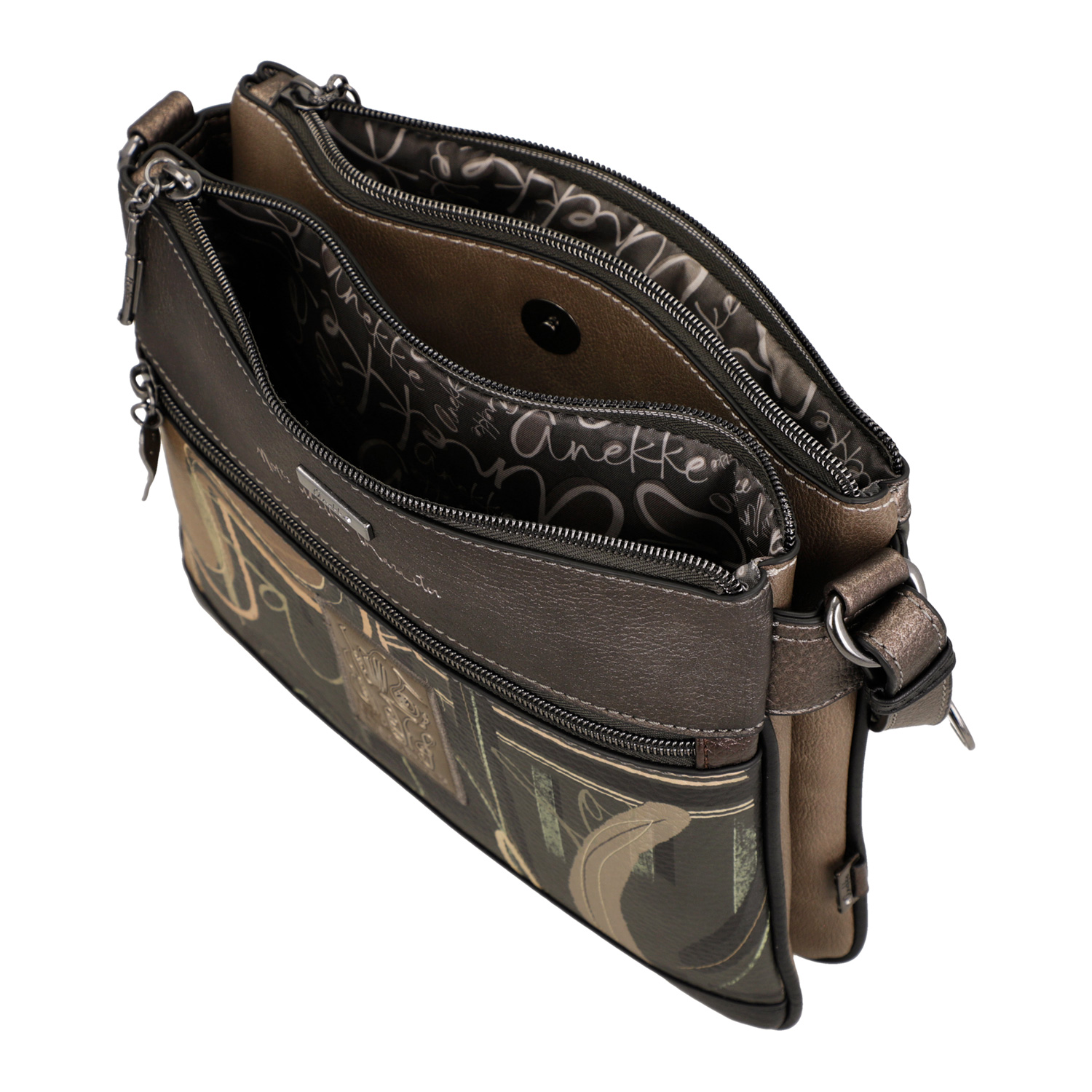 Anekke Damen Schultertasche Bolso Bandolera multicolour Abbildung 4