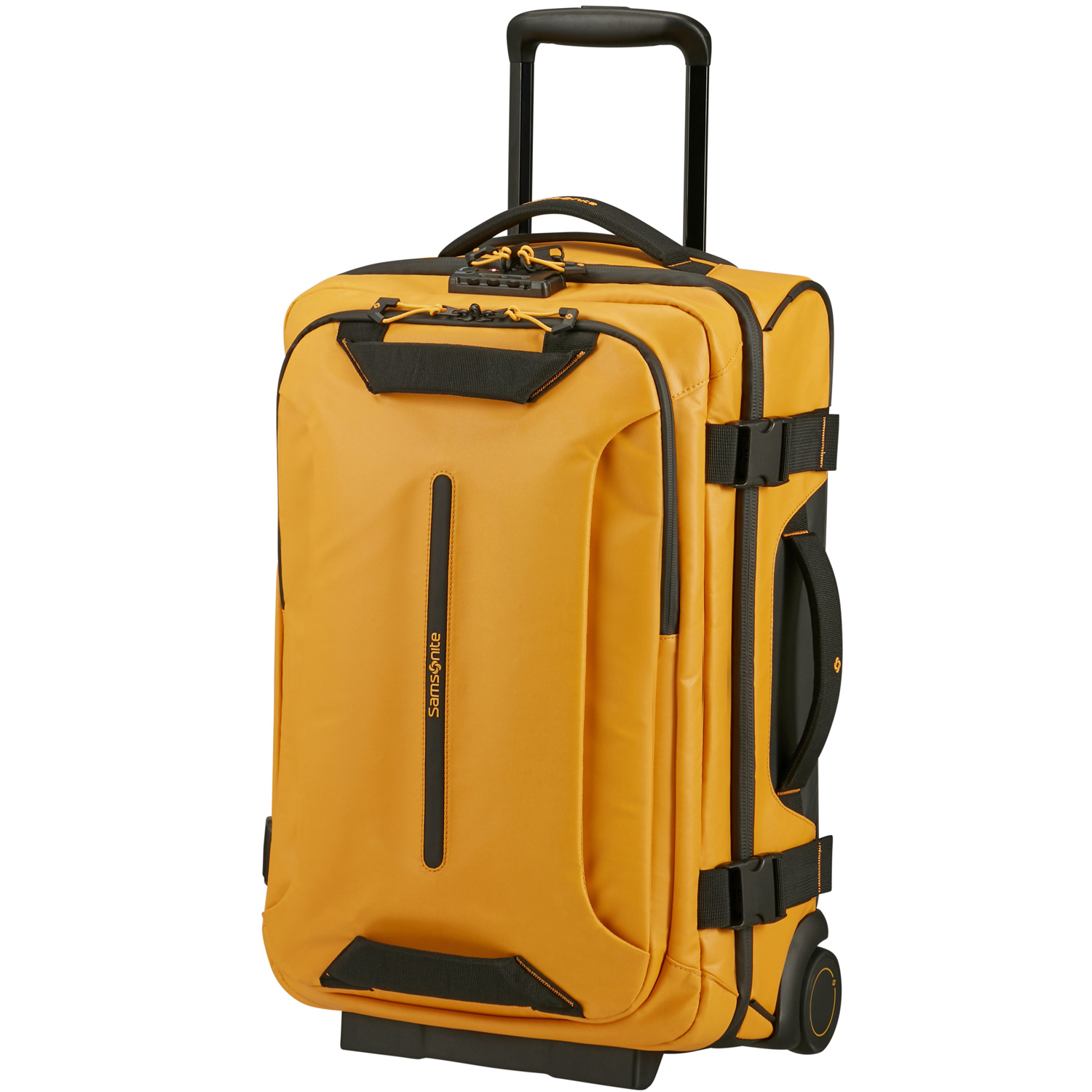 Samsonite Reisetasche mit Rollen&Doppelrahmen 55cm Ecodiver yellow