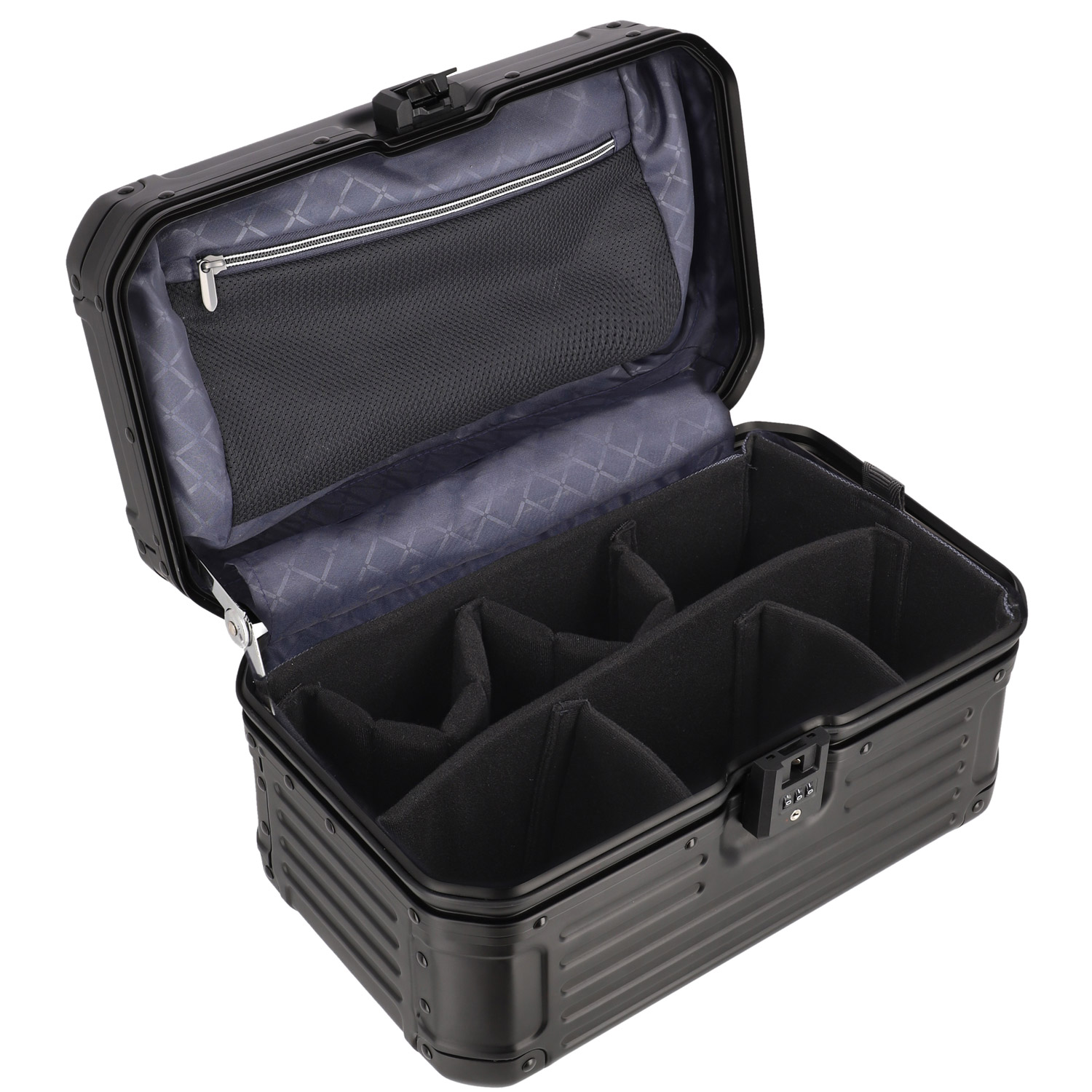 Travelite Beautycase Aluminium NEXT schwarz