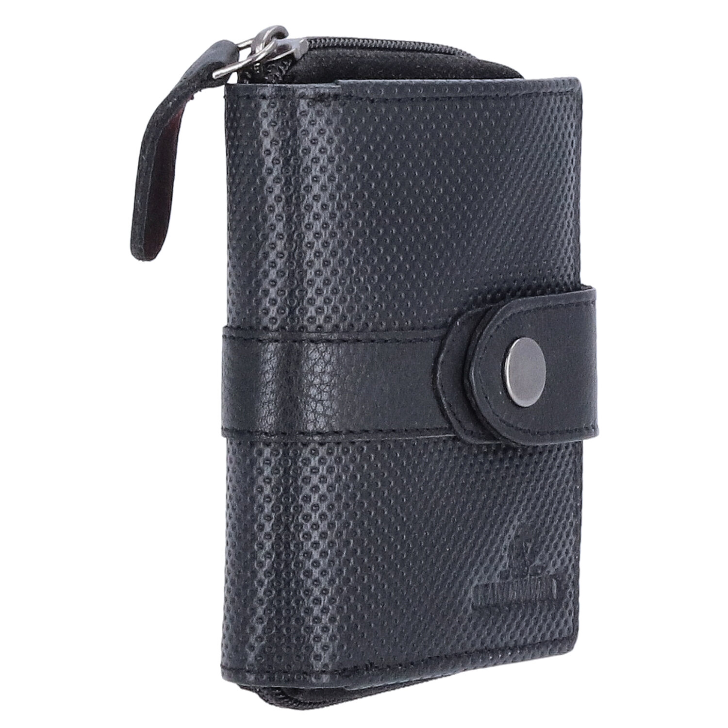 The Skandinavian Brand Damen Leder Geldbörse klein  Black Abbildung 3