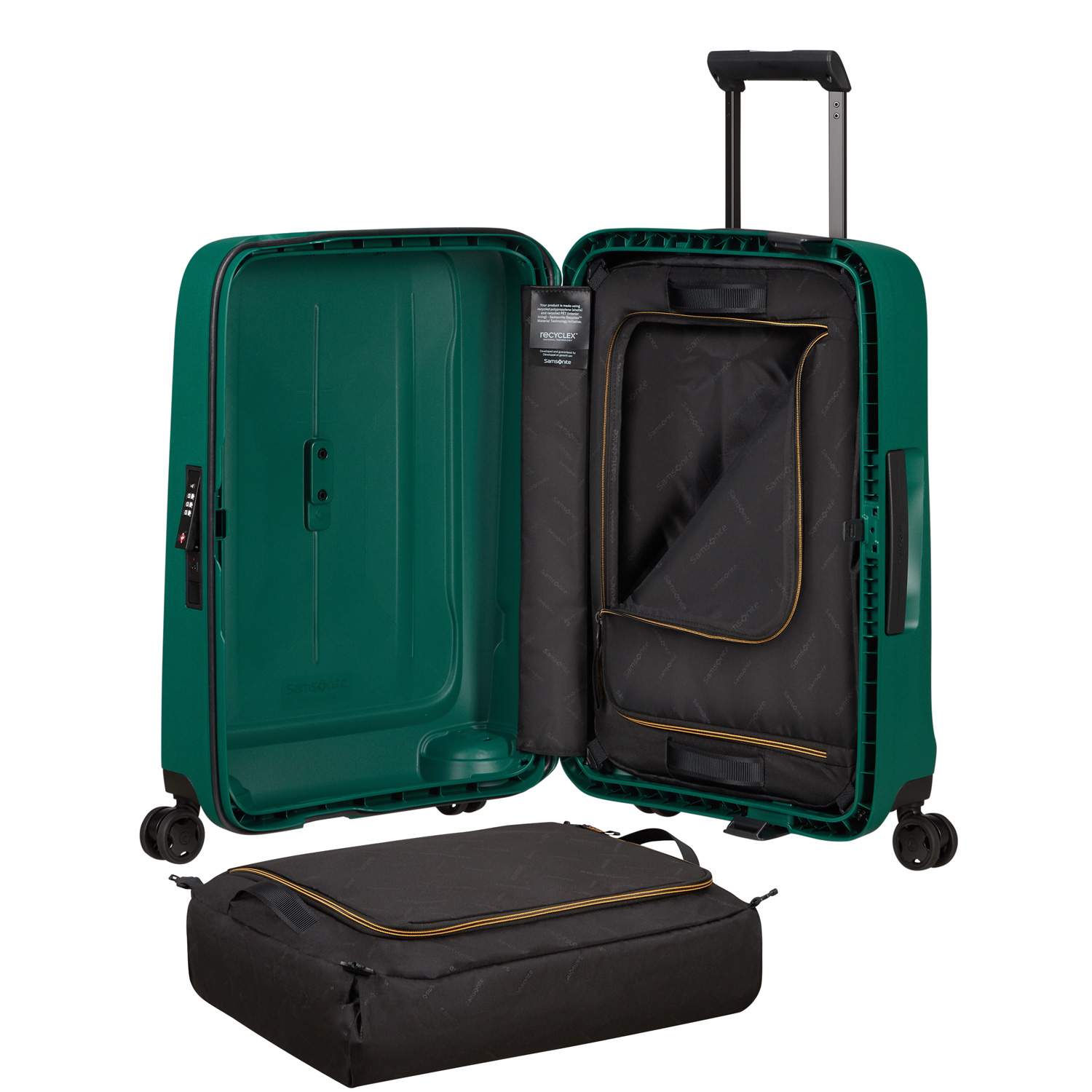 Samsonite Trolley mit 4 Rollen 55cm Essens alpine green Abbildung 5
