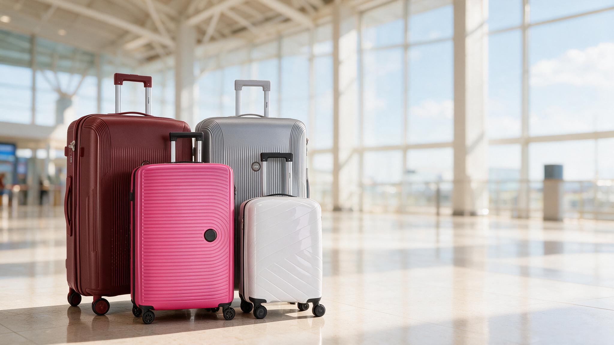Hartschalenkoffer für Urlaub und Geschäftsreisen