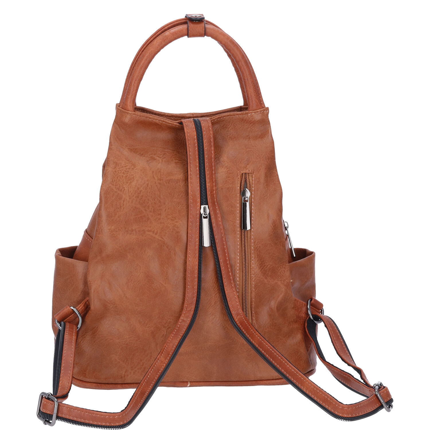 Antonio Damen Freizeit Rucksack - Camel Abbildung 3