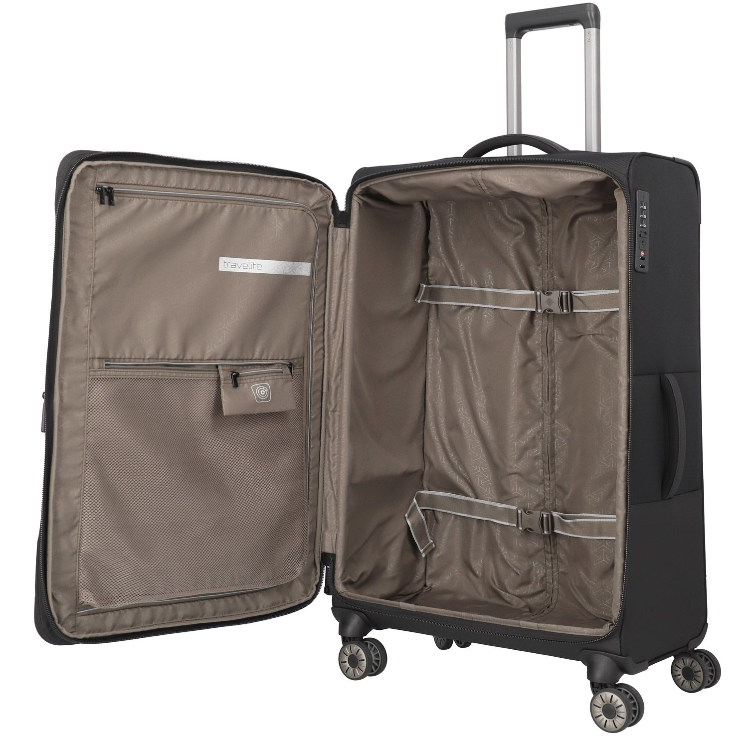 Travelite 4-Rad Trolley XL Crosslite 5.0 schwarz Abbildung 5 Travelite 4-Rad Trolley XL Crosslite 5.0 schwarz Abbildung 5