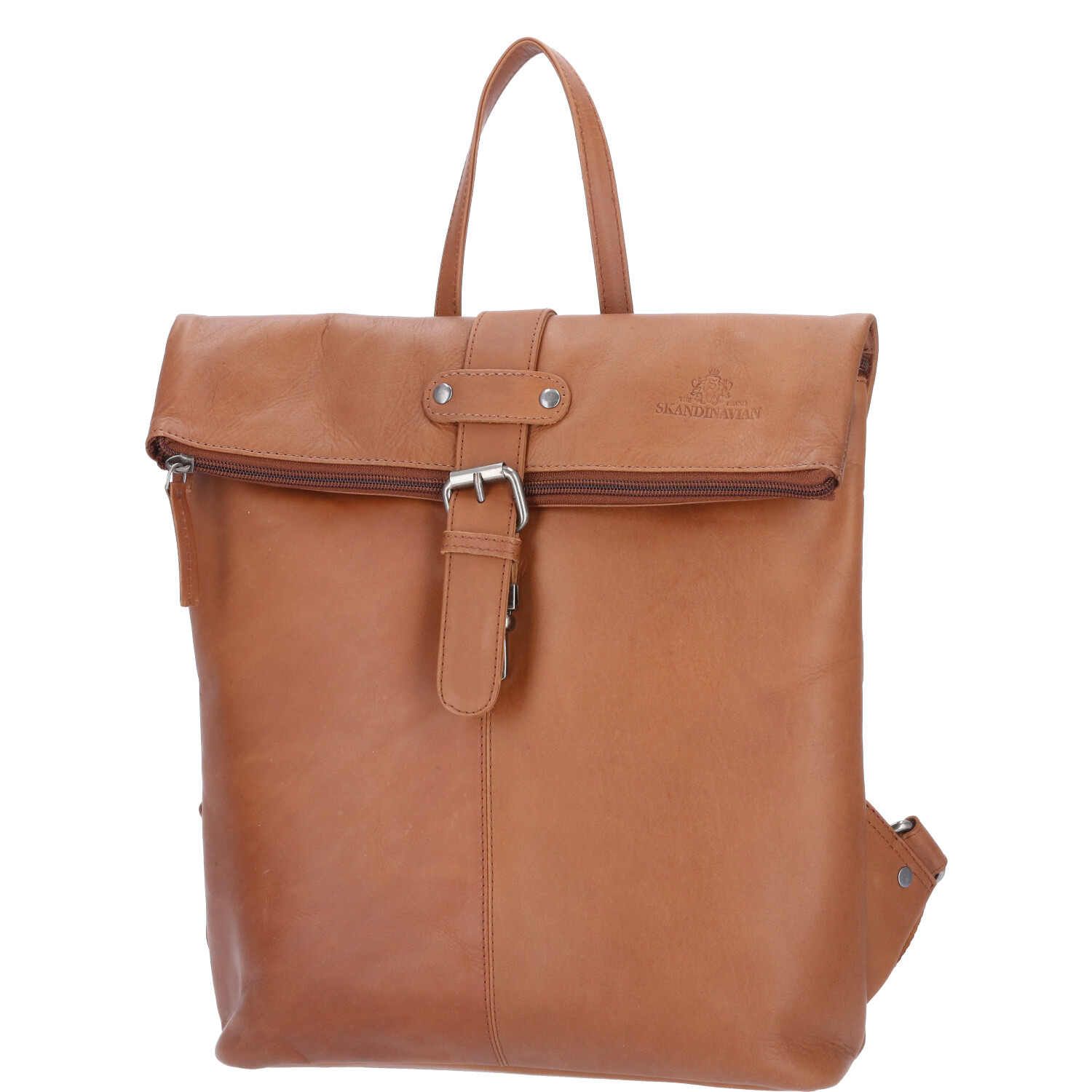 The Skandinavian Brand Leder Rucksack Hunter  Cognac Abbildung 1