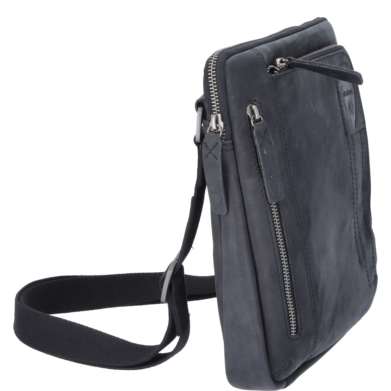 Strellson Schultertasche Leder Richmond Black