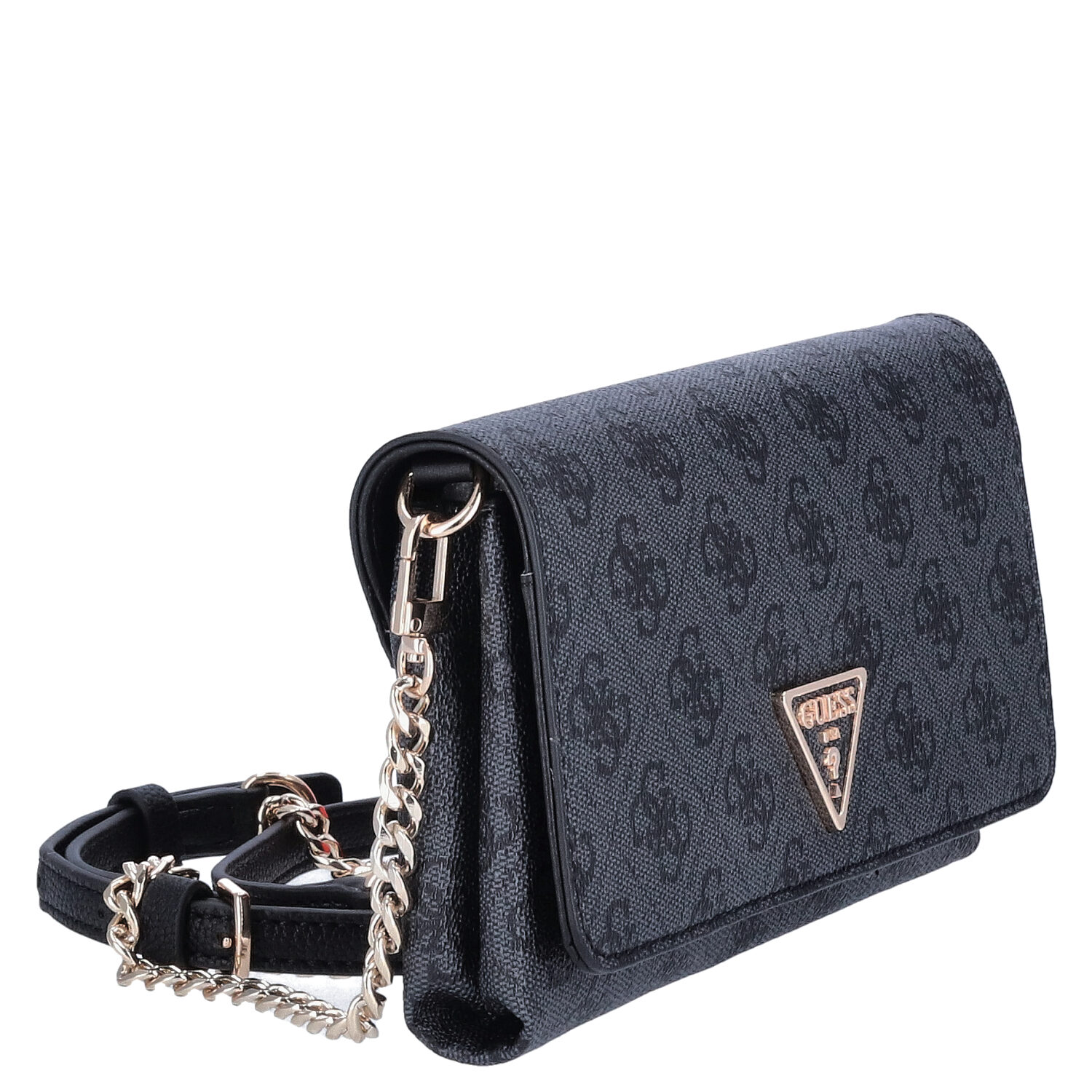 GUESS Clutch Umhängetasche Noelle Coal Logo