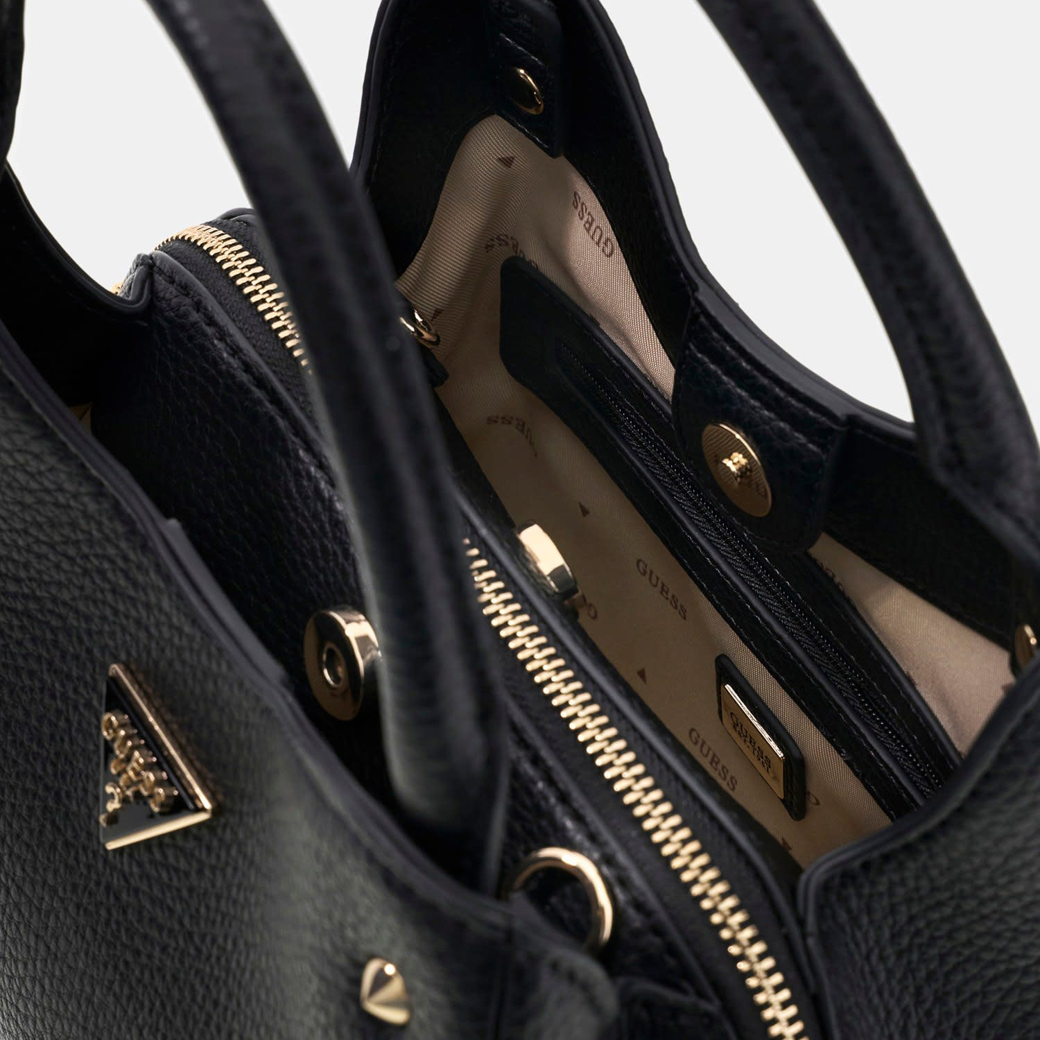 GUESS Handtasche LORELLA SMALL GIRLFRIEND TOTE Black Abbildung 3