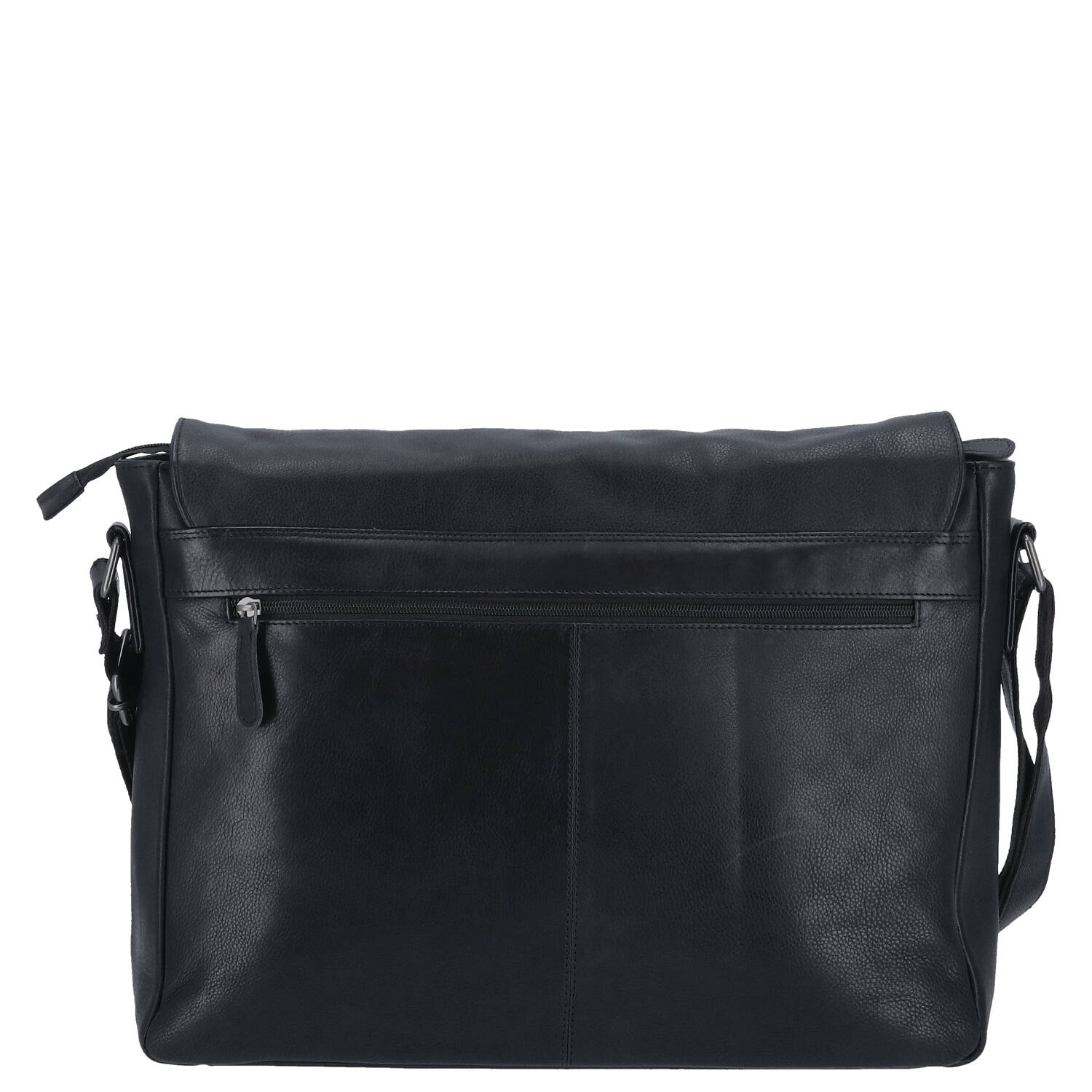 The Skandinavian Brand Leder Messenger, Umhängetasche  00-schwarz Abbildung 2