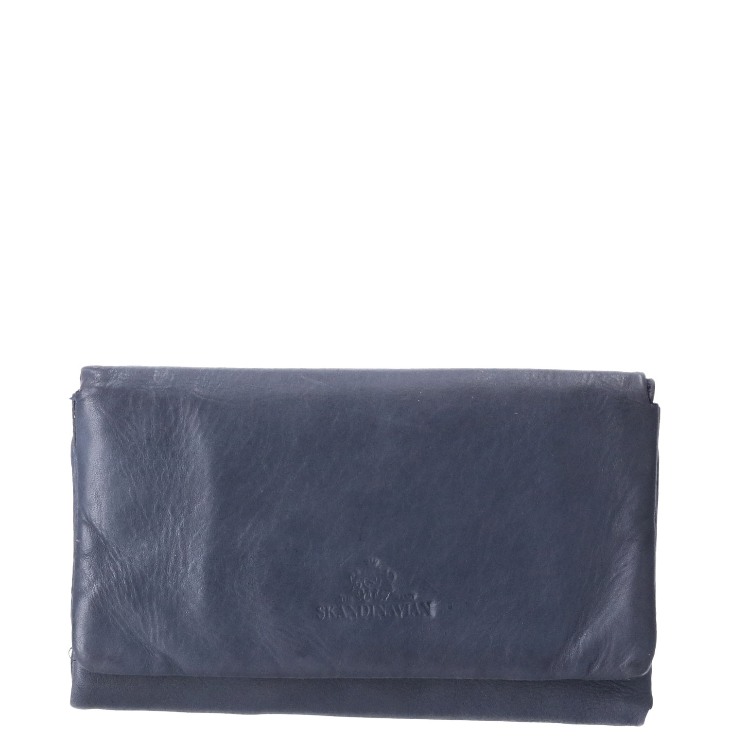 The Skandinavian Brand Lady Wallet Washed Nappa blau