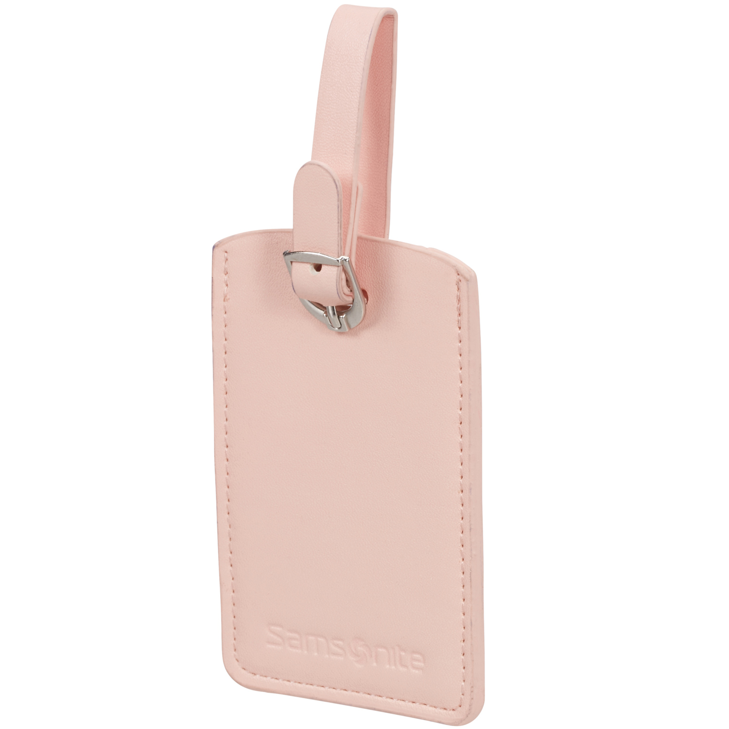 Samsonite Rectangle Luggage Tag X2 pale rose pink