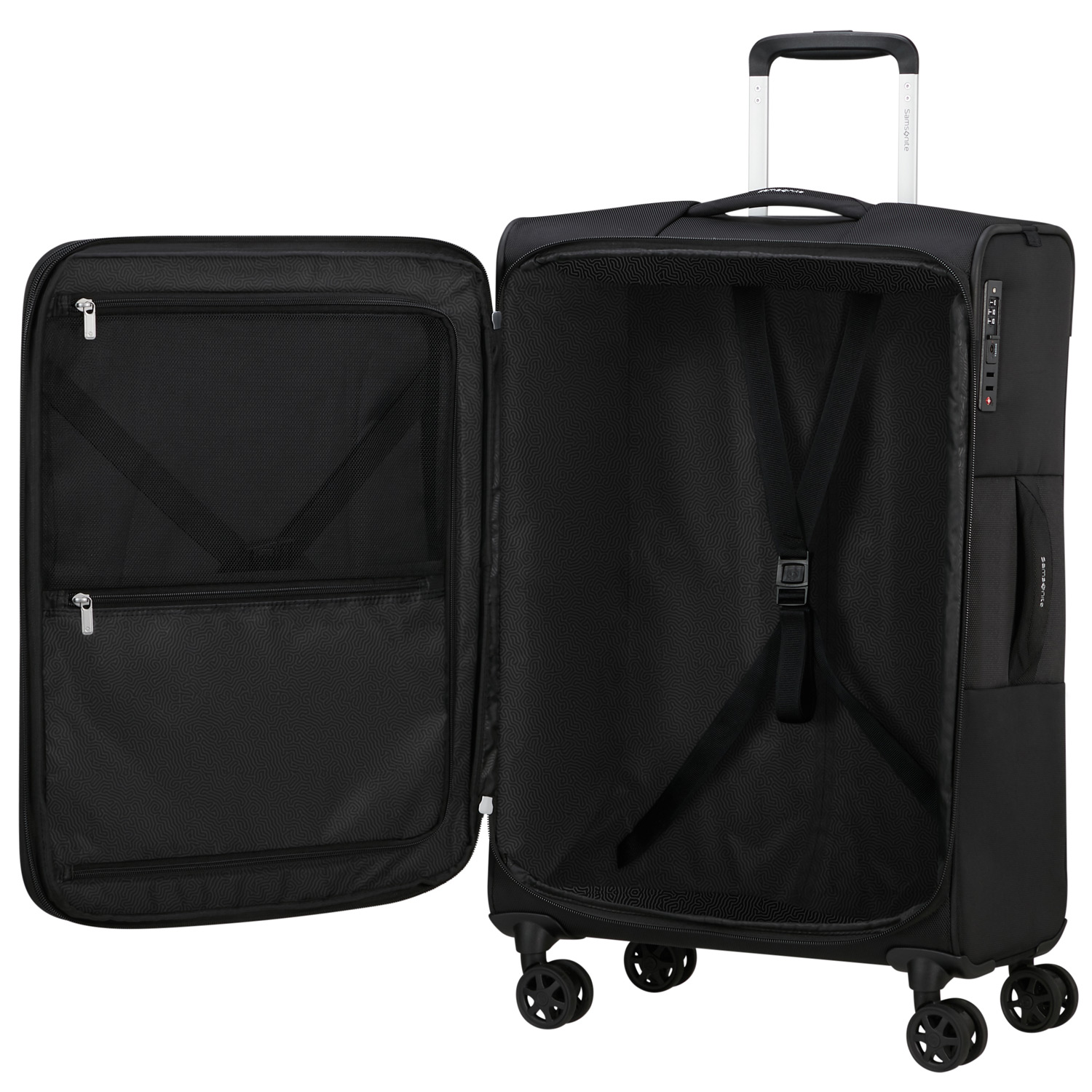 Samsonite 4-Rad Trolley 68cm Urbify Black Abbildung 6 Samsonite 4-Rad Trolley 68cm Urbify Black Abbildung 6