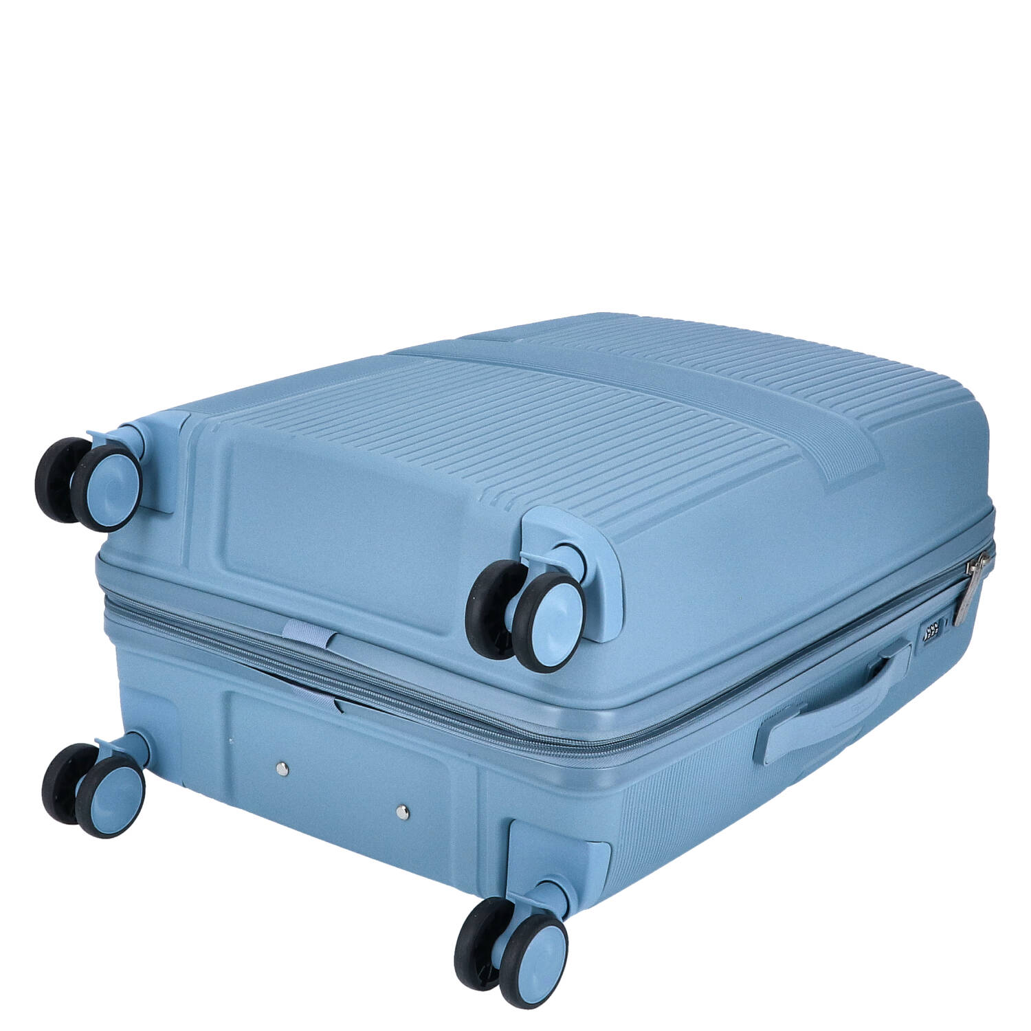 DYX 4 Rollen Koffer M 67 cm Rom blau Abbildung 5