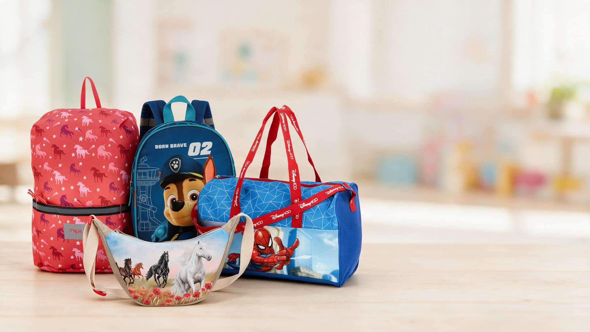 Kindertaschen für Schule, Freizeit und unterwegs