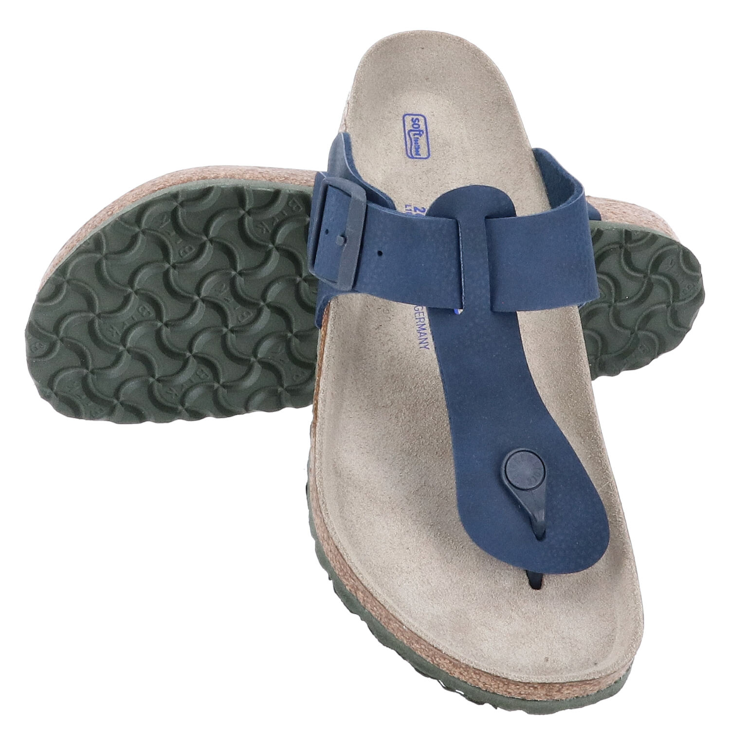 Birkenstock Sandalen Größe 41 Medina Desert Soil Blue   Abbildung 1