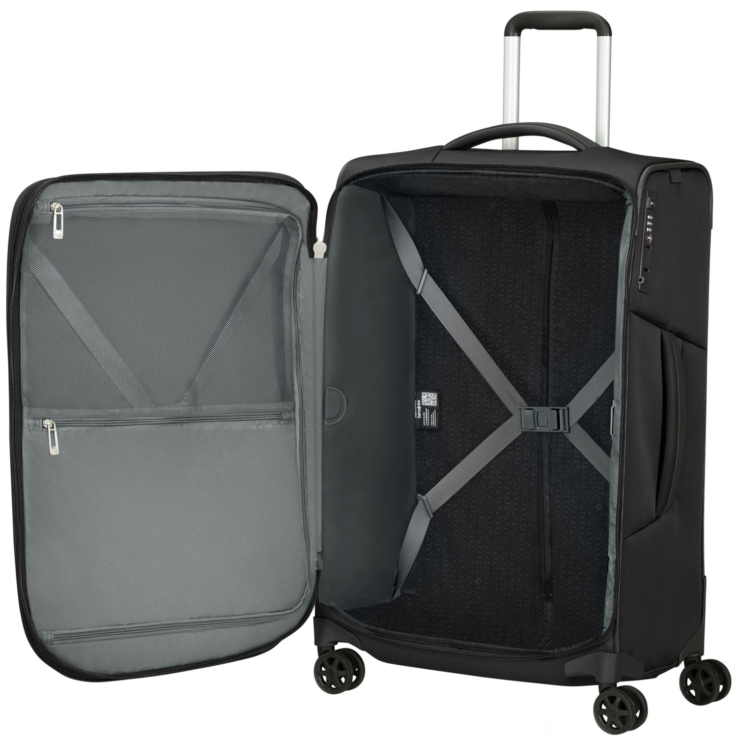 Samsonite Trolley mit 4 Rollen 79cm EXP. Respark ozone black