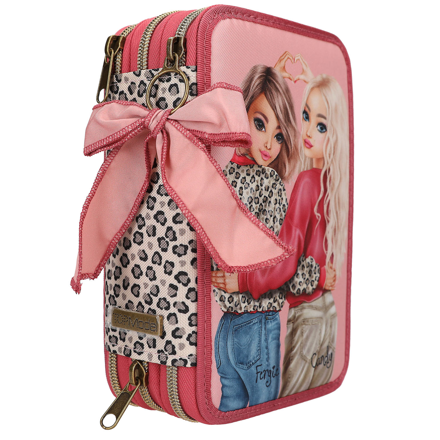 Depesche 3-Fach Federtasche LEOHEART Rosa Abbildung 3