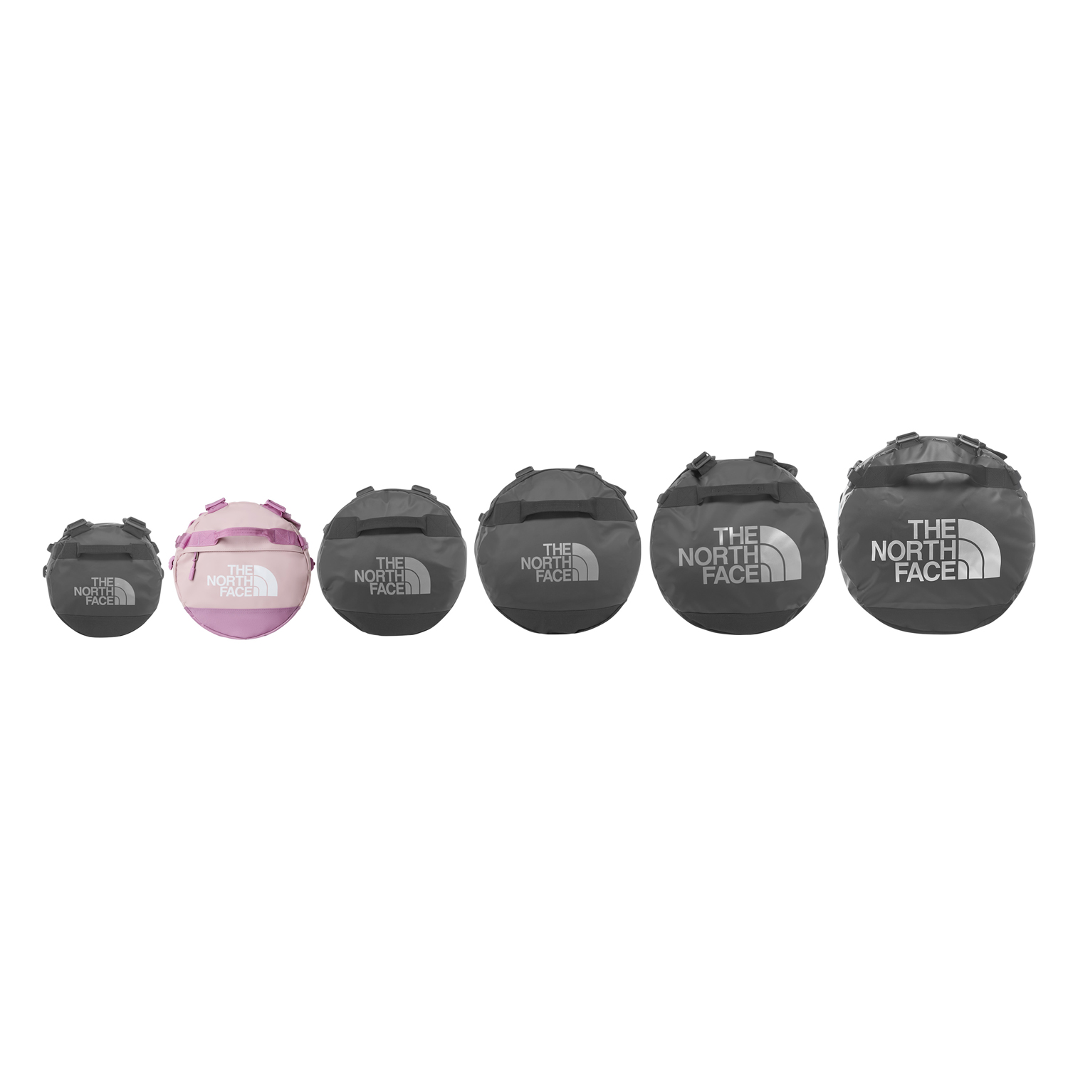 The North Face Reisetasche/Rucksack Base Camp Duffel S Metal Pink/Hushed Laven Abbildung 5