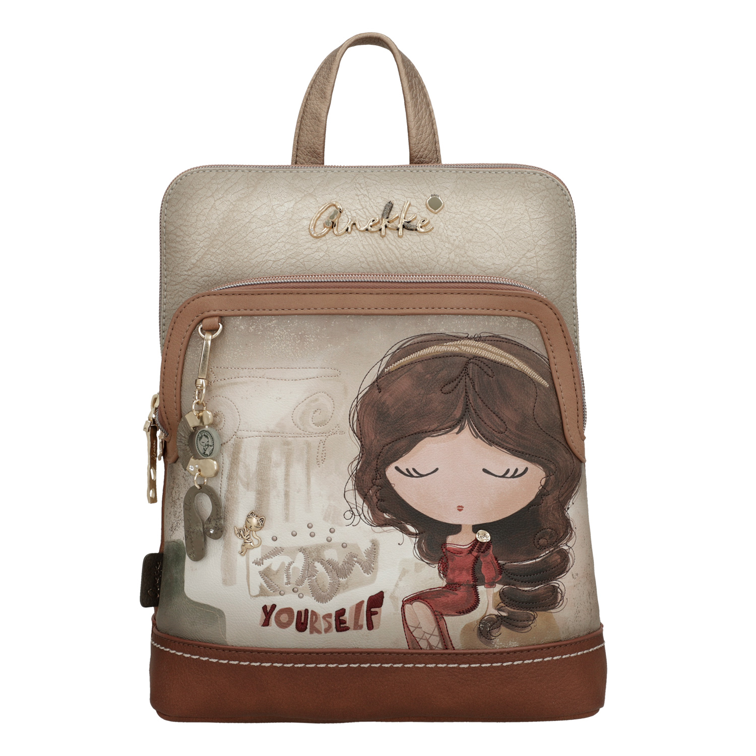 Anekke Damen Rucksack Mochila Sintetico multicolor Abbildung 8