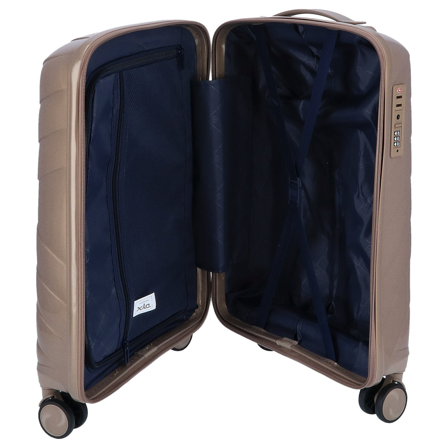 DYX 4 Rollen Koffer S 56 cm Dubai gold Abbildung 6