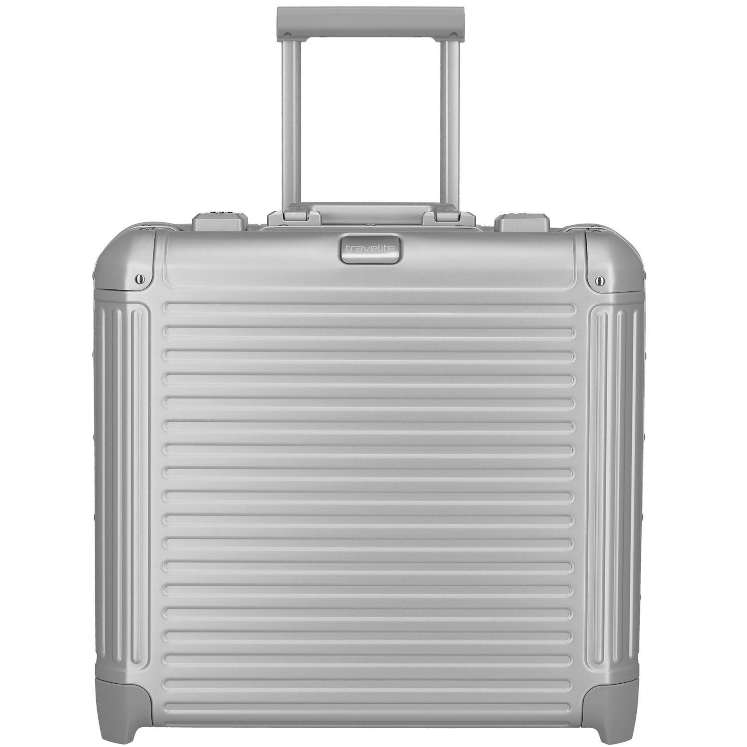 Travelite Business Trolley Aluminium NEXT silber