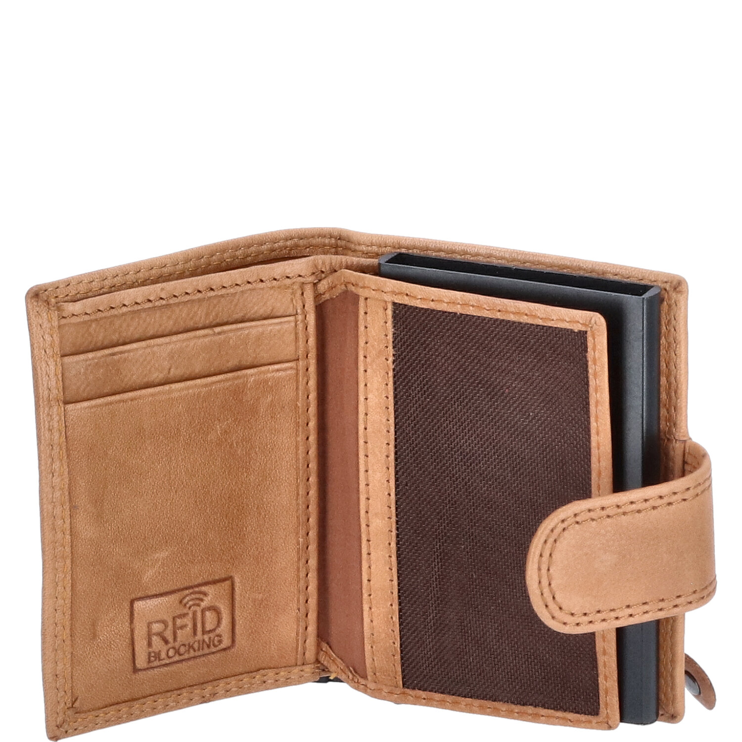 The Skandinavian Brand Kreditkarten Etui Leder  Cognac