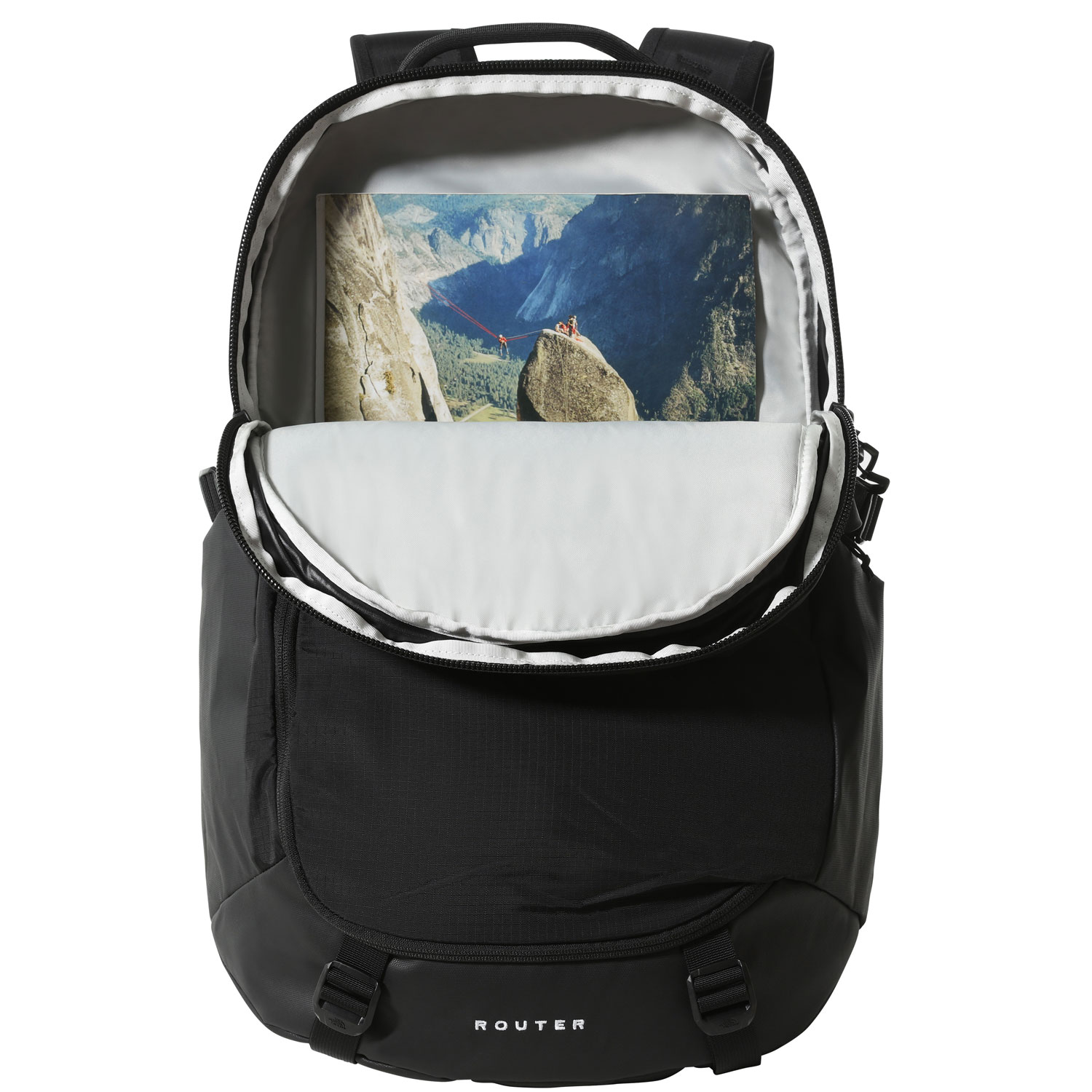 The North Face Freizeit-/Laptop Rucksack Router TNF Black Abbildung 4