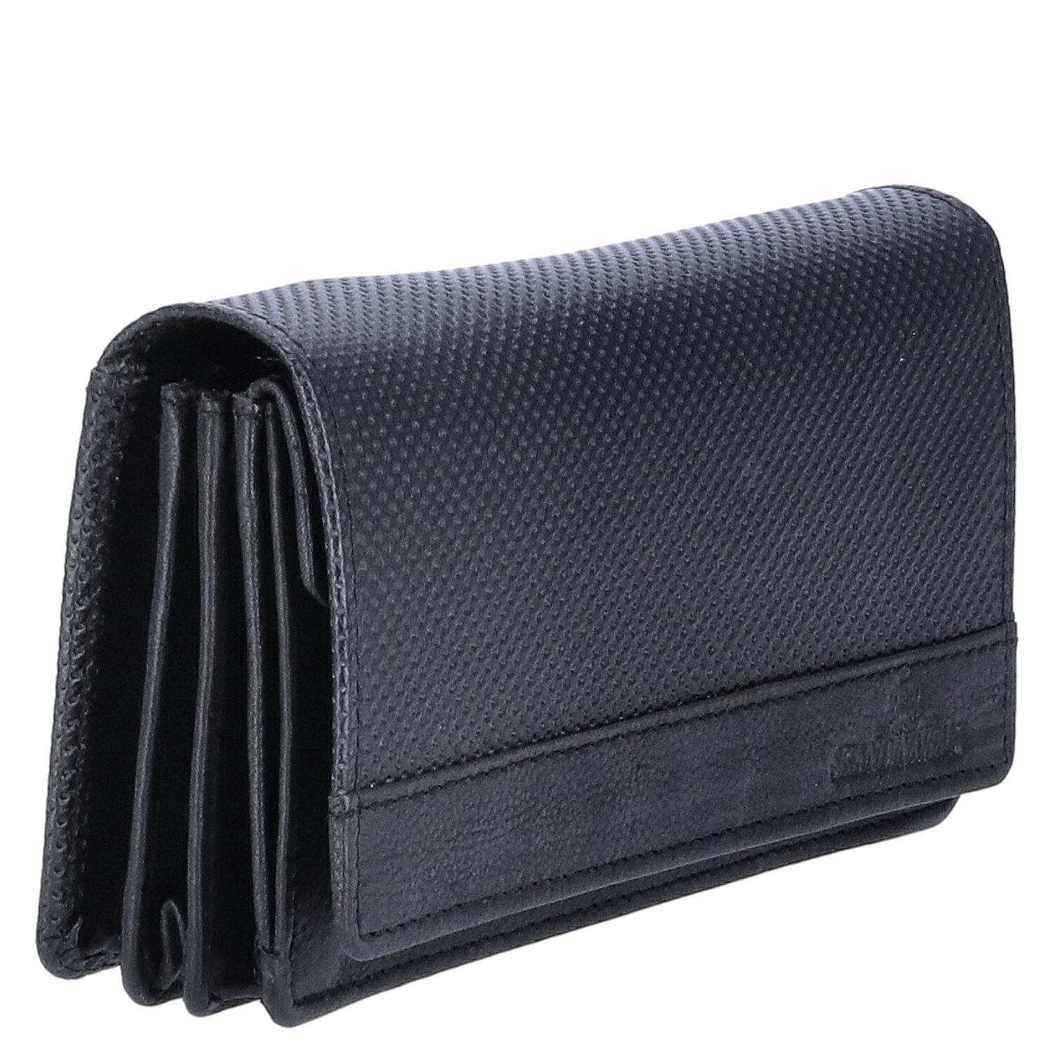 The Skandinavian Brand Damen Leder Geldbörse Quer  Black Abbildung 3 The Skandinavian Brand Damen Leder Geldbörse Quer  Black Abbildung 3