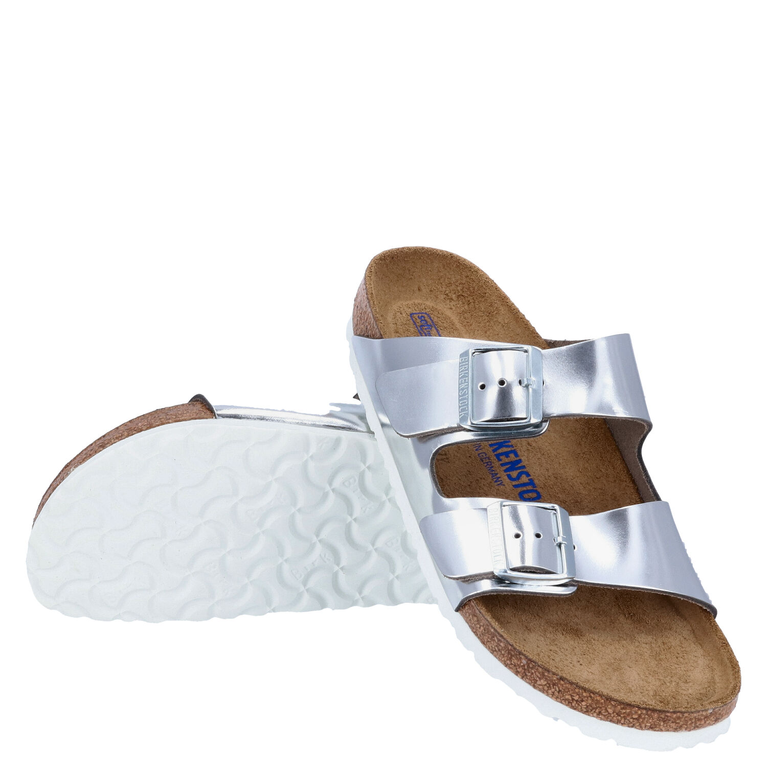 Birkenstock Sandalen Größe 39 Arizona BS Silver  