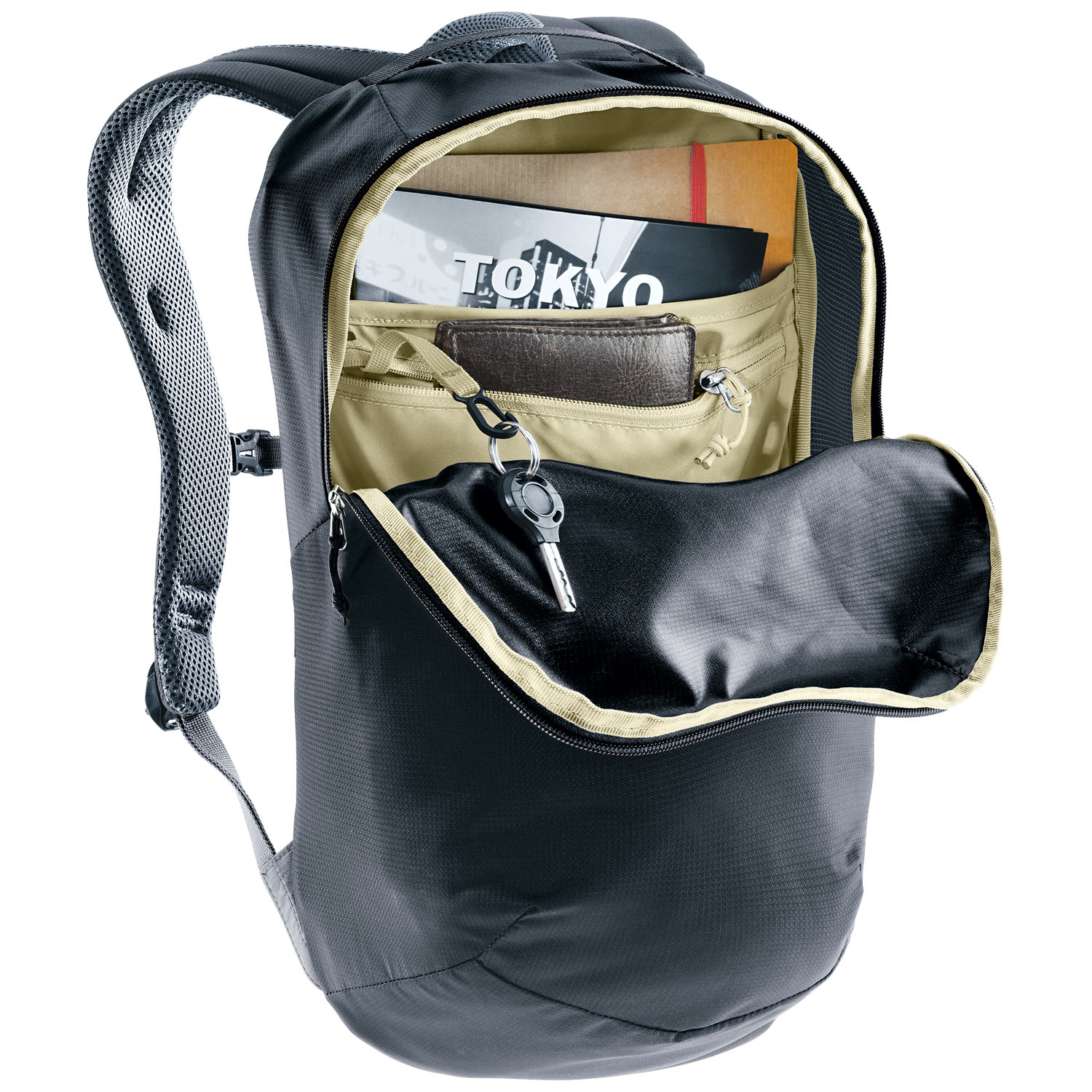 Deuter Tagesrucksack Yort 15 Black Abbildung 5