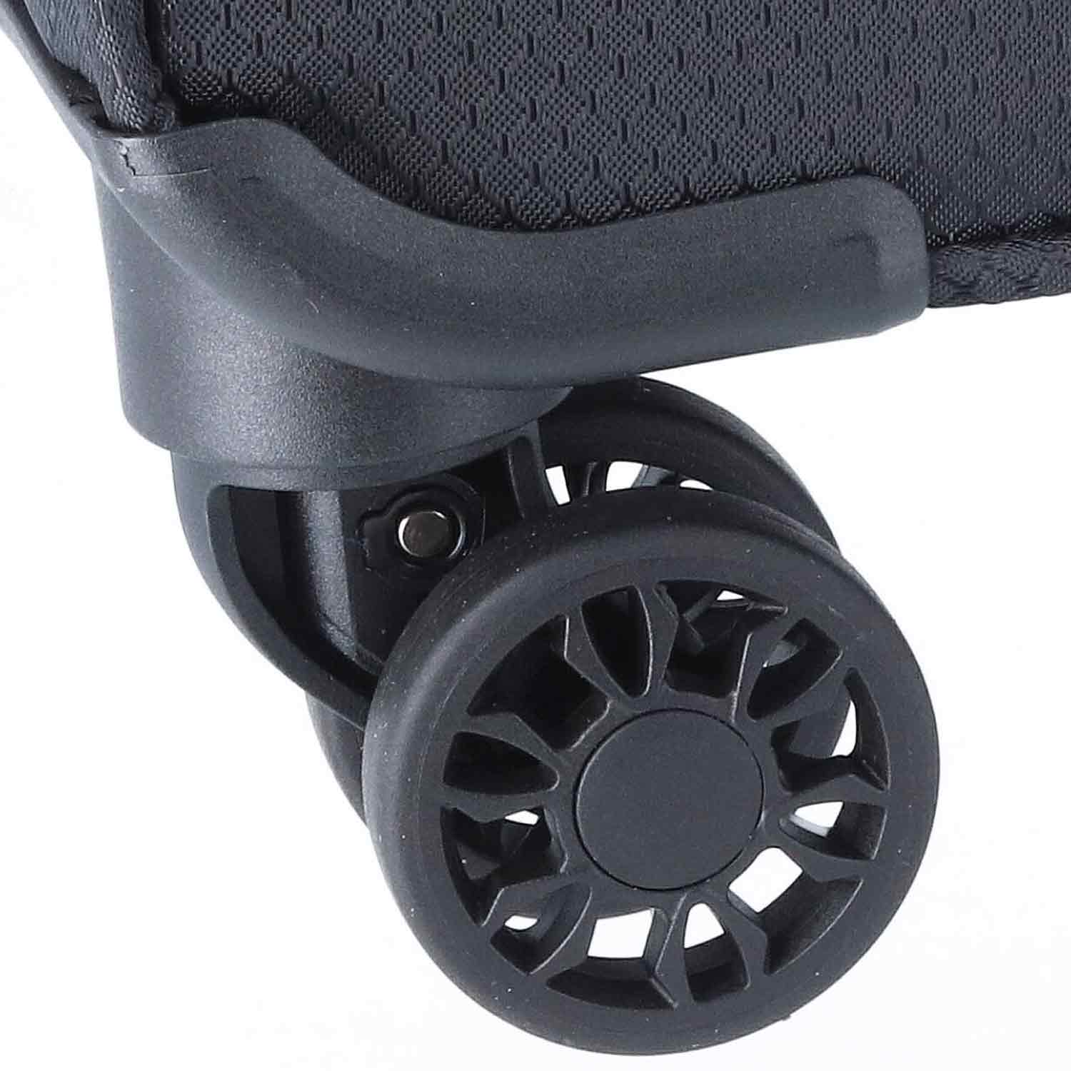 TheTrueC 3er Kofferset S/M/L Miami City Black Abbildung 6