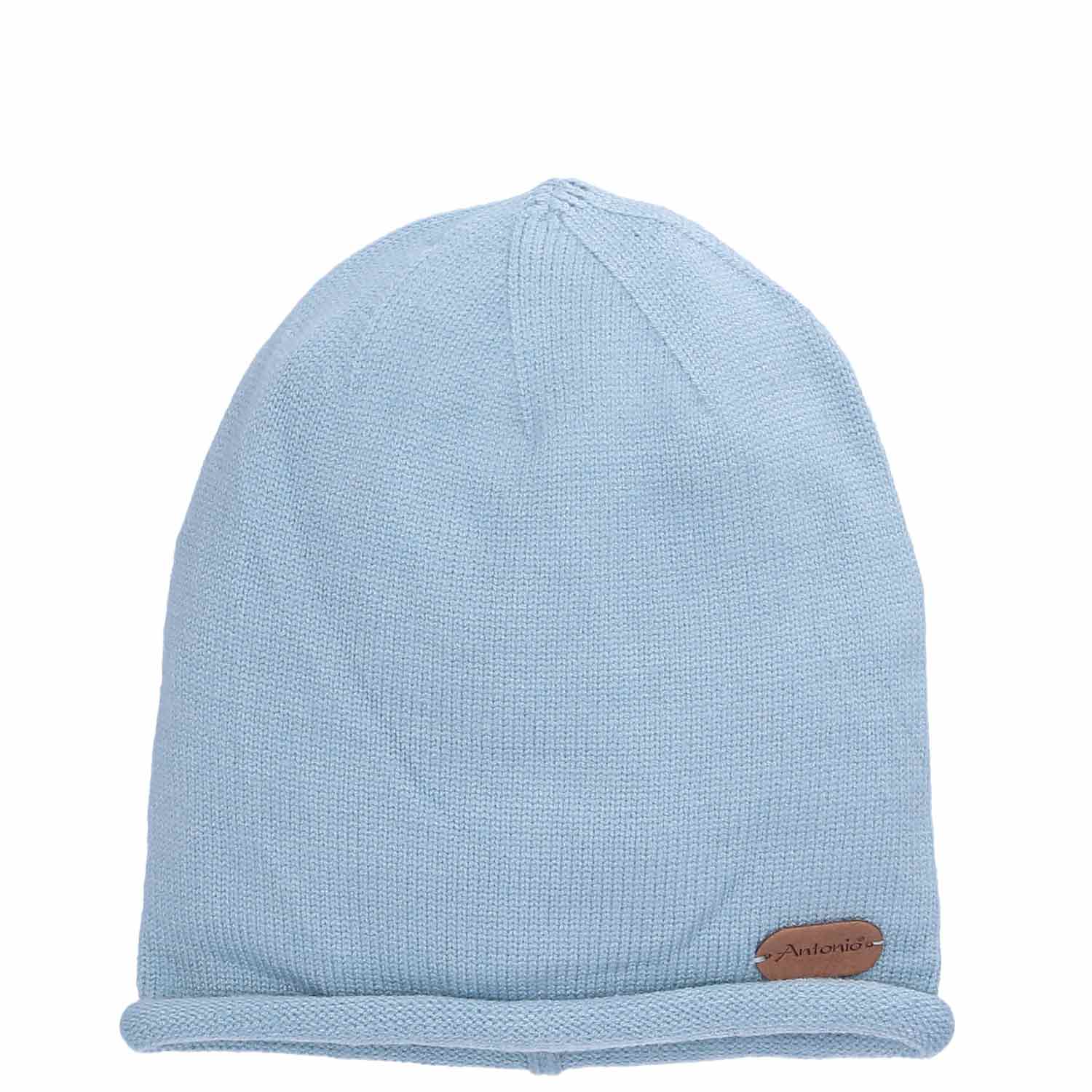 Antonio Strick Mütze Beanie  blau Abbildung 1 Antonio Strick Mütze Beanie  blau Abbildung 1