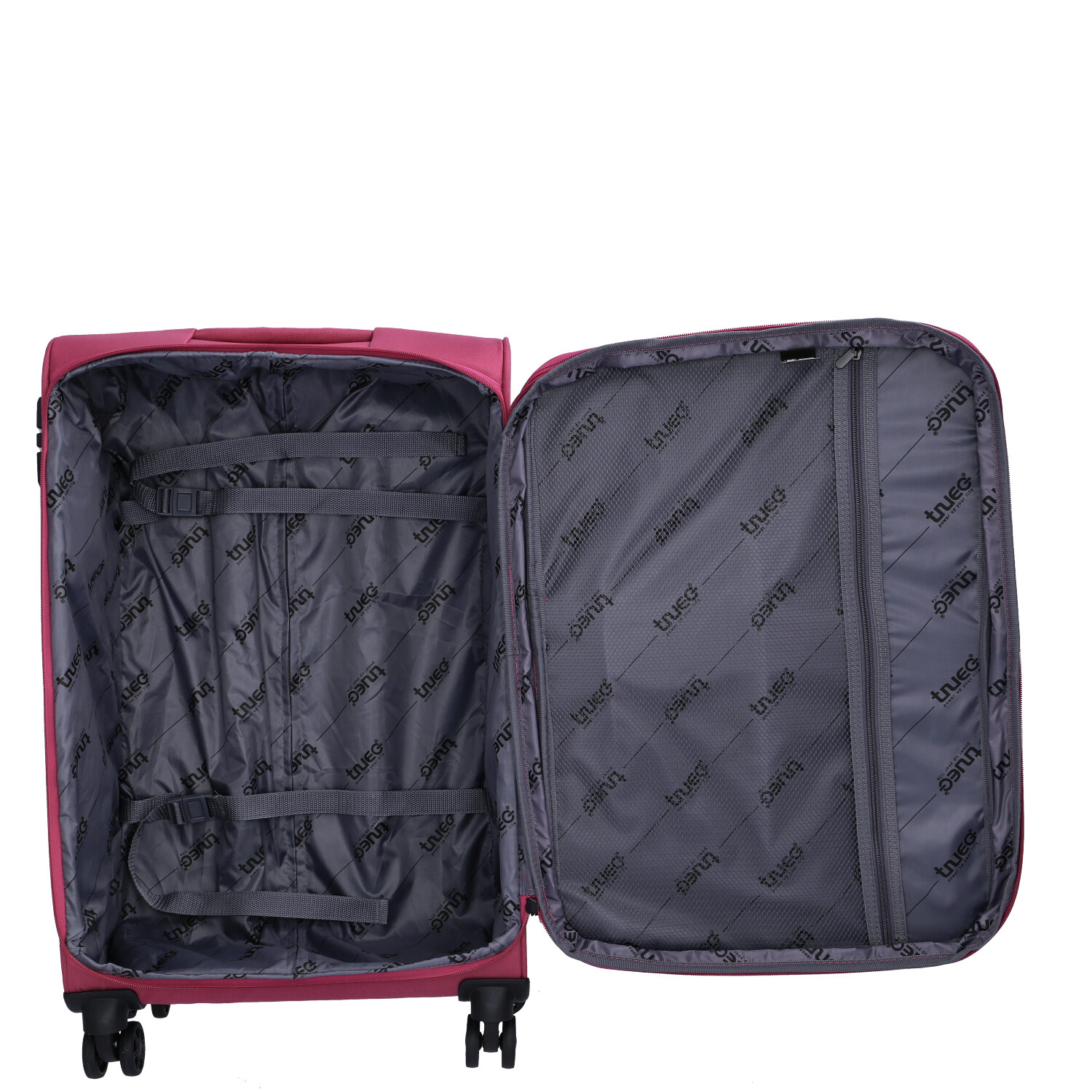 TheTrueC 3er Kofferset S/M/L Kopenhagen berry Abbildung 6
