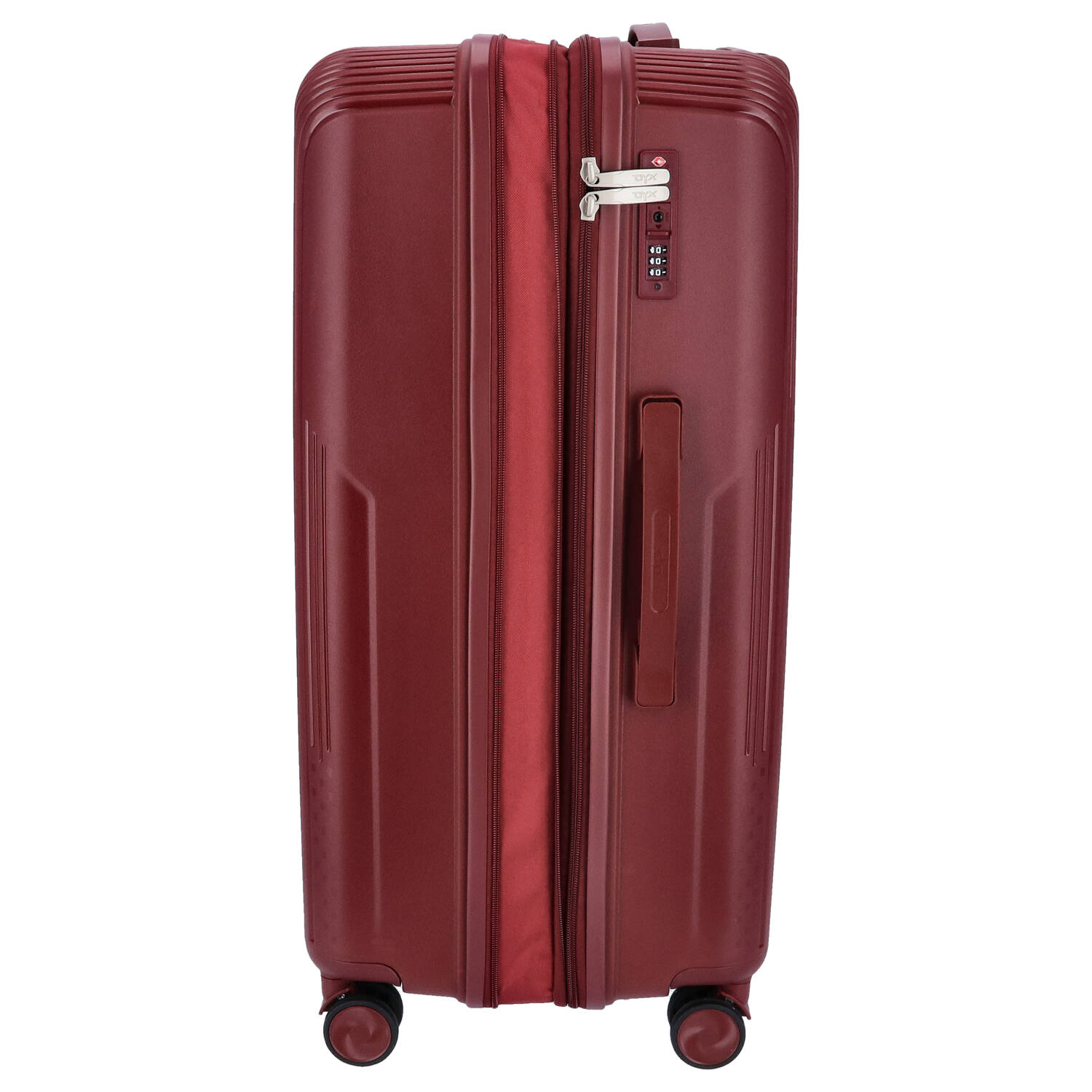 DYX 4 Rollen Koffer L 76 cm Palermo rot Abbildung 5